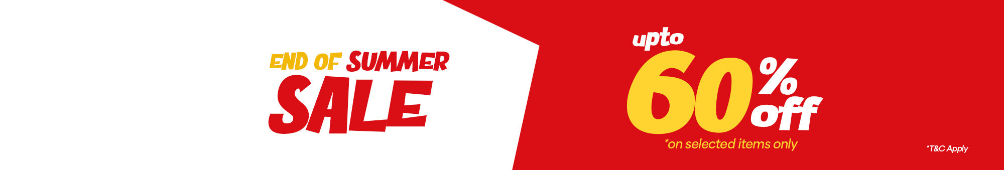 SUMMER END SALE