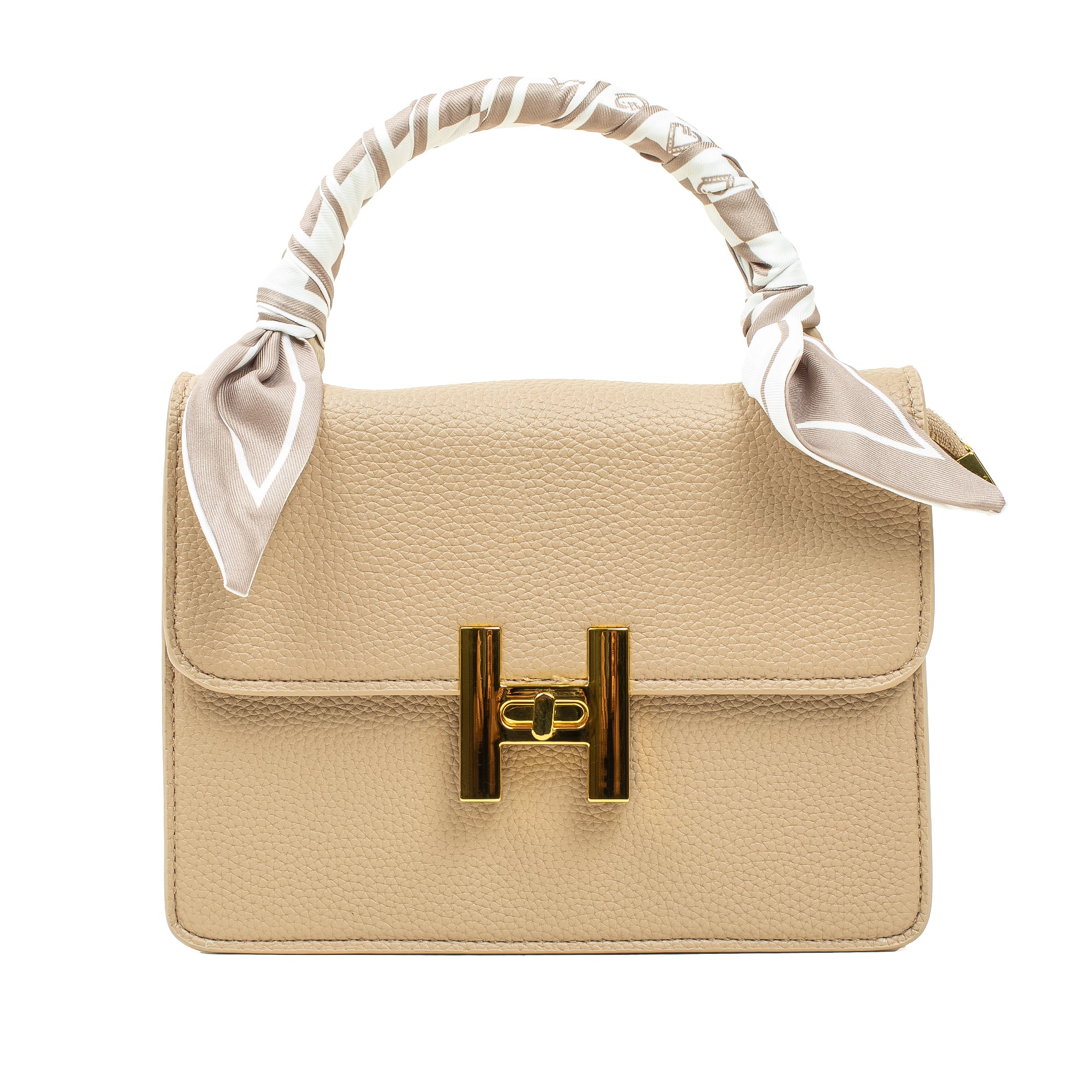 Classic Elegant Beige Crossbody Bag - Vibrantbd.com