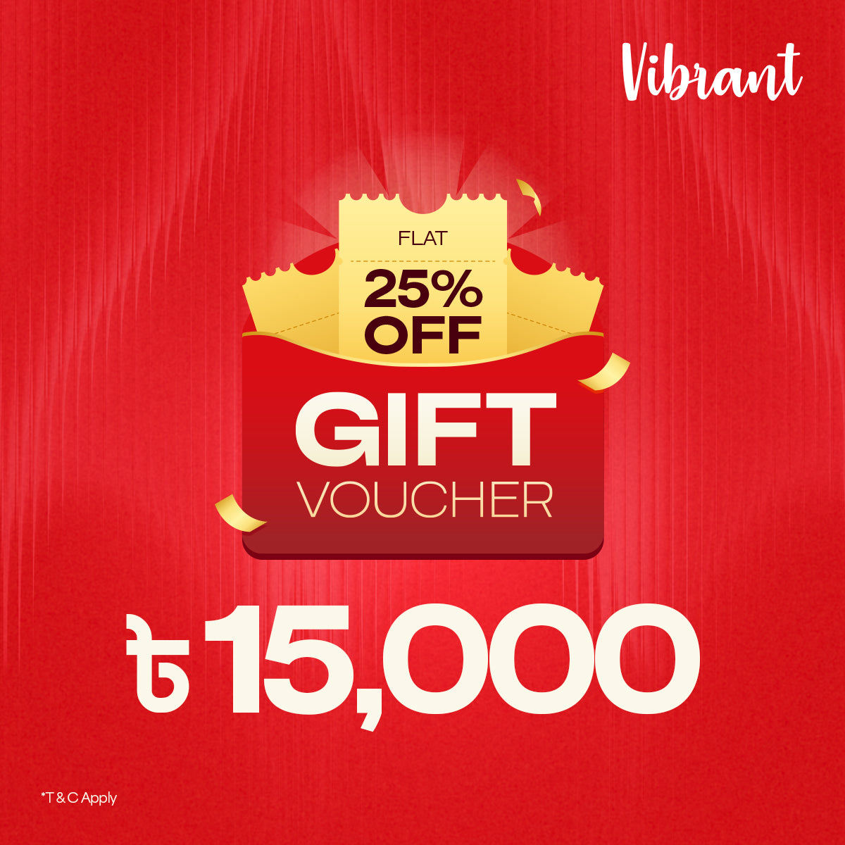 VIBRANT GIFT VOUCHER 15000 - Vibrantbd.com