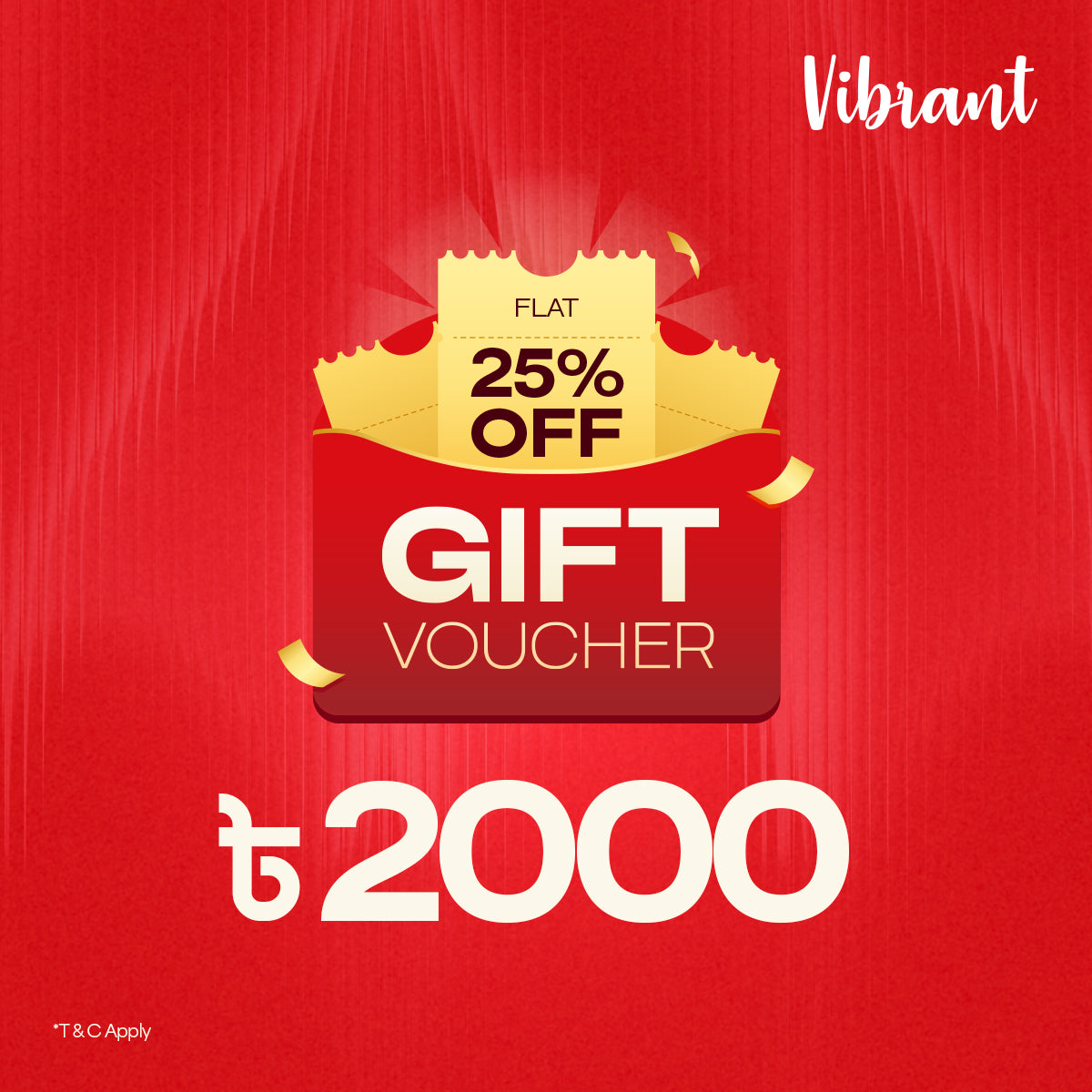 VIBRANT GIFT VOUCHER 2000 - Vibrantbd.com
