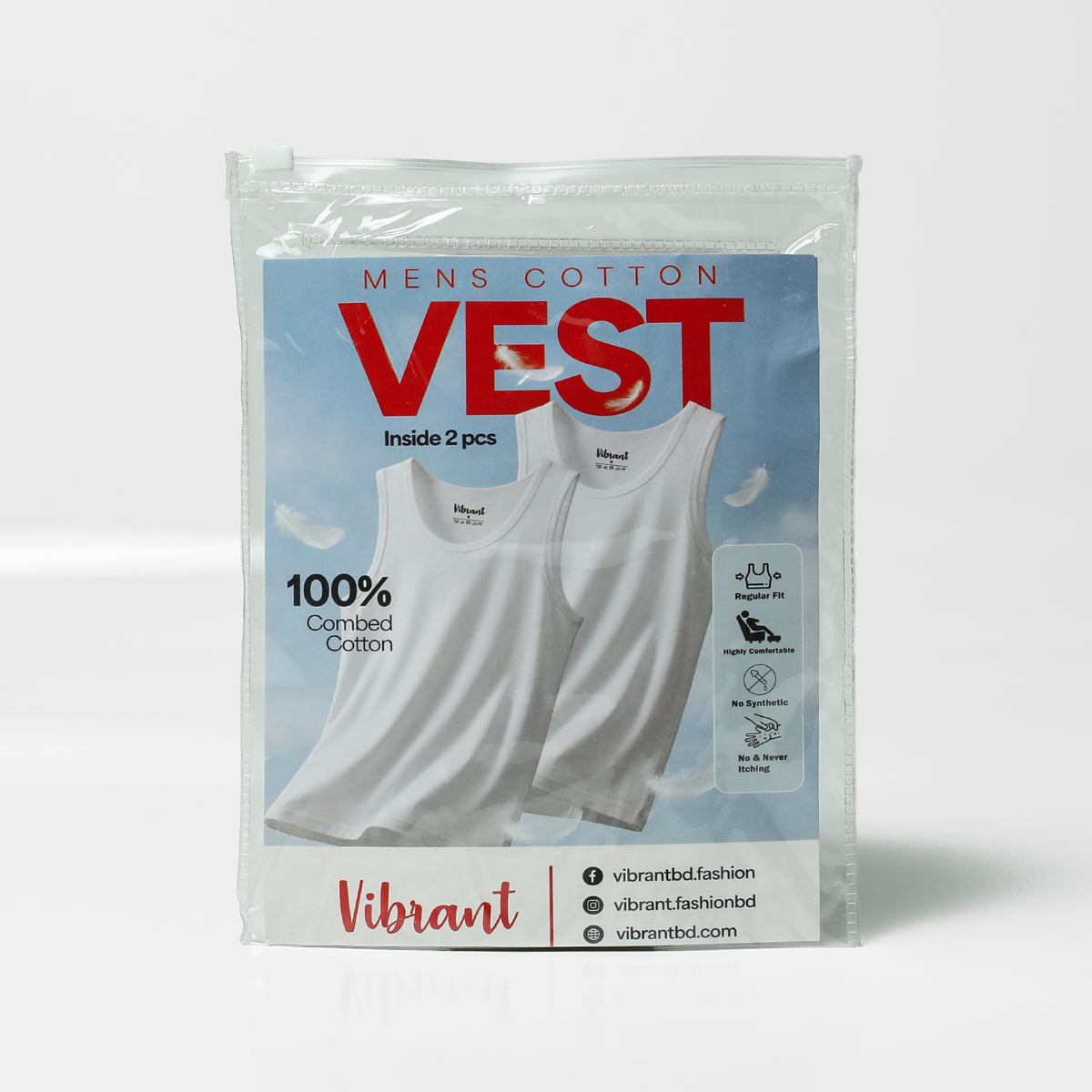 VIBRANT MEN INNER WEAR VEST COMBO