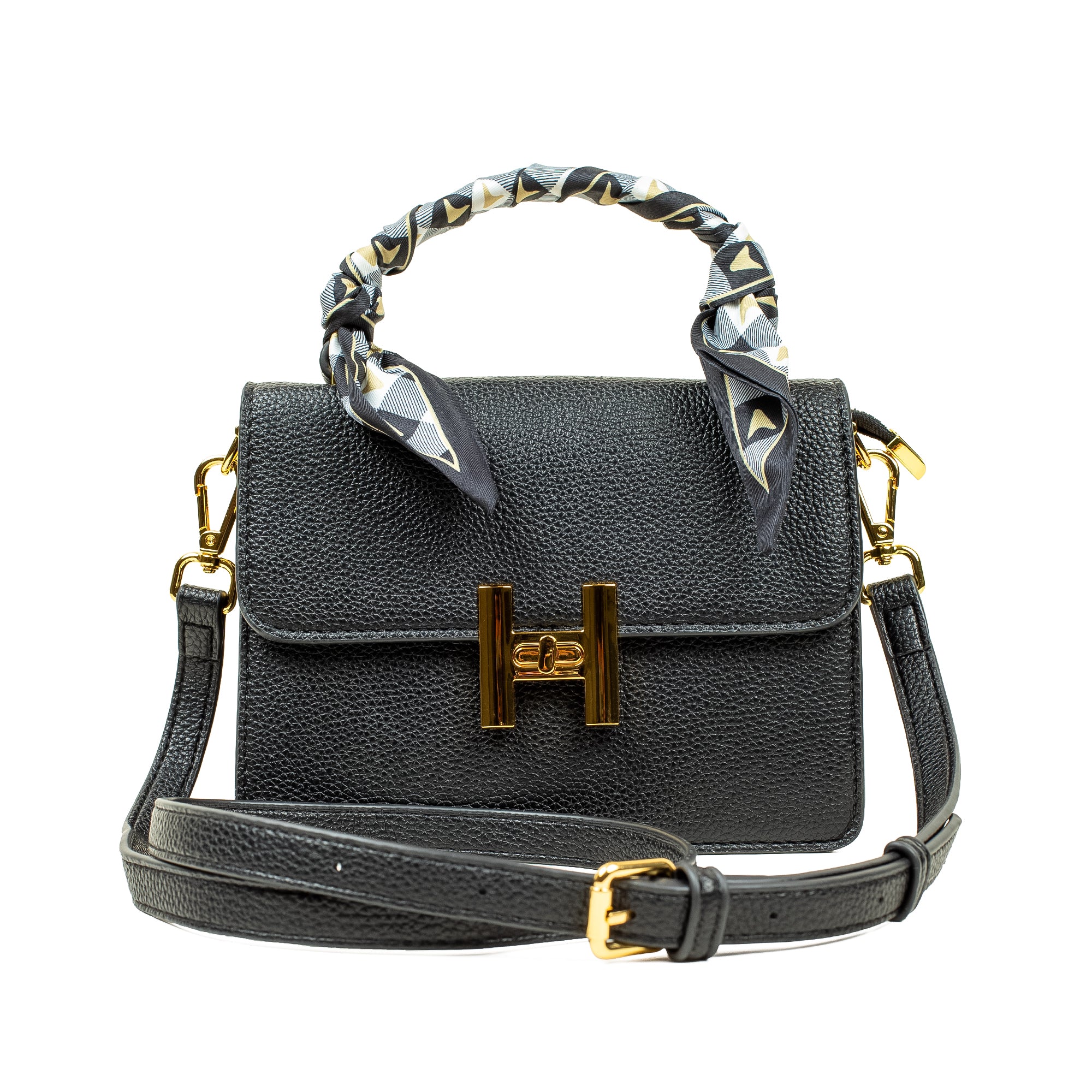 Classic Elegant Black Crossbody Bag - Vibrantbd.com