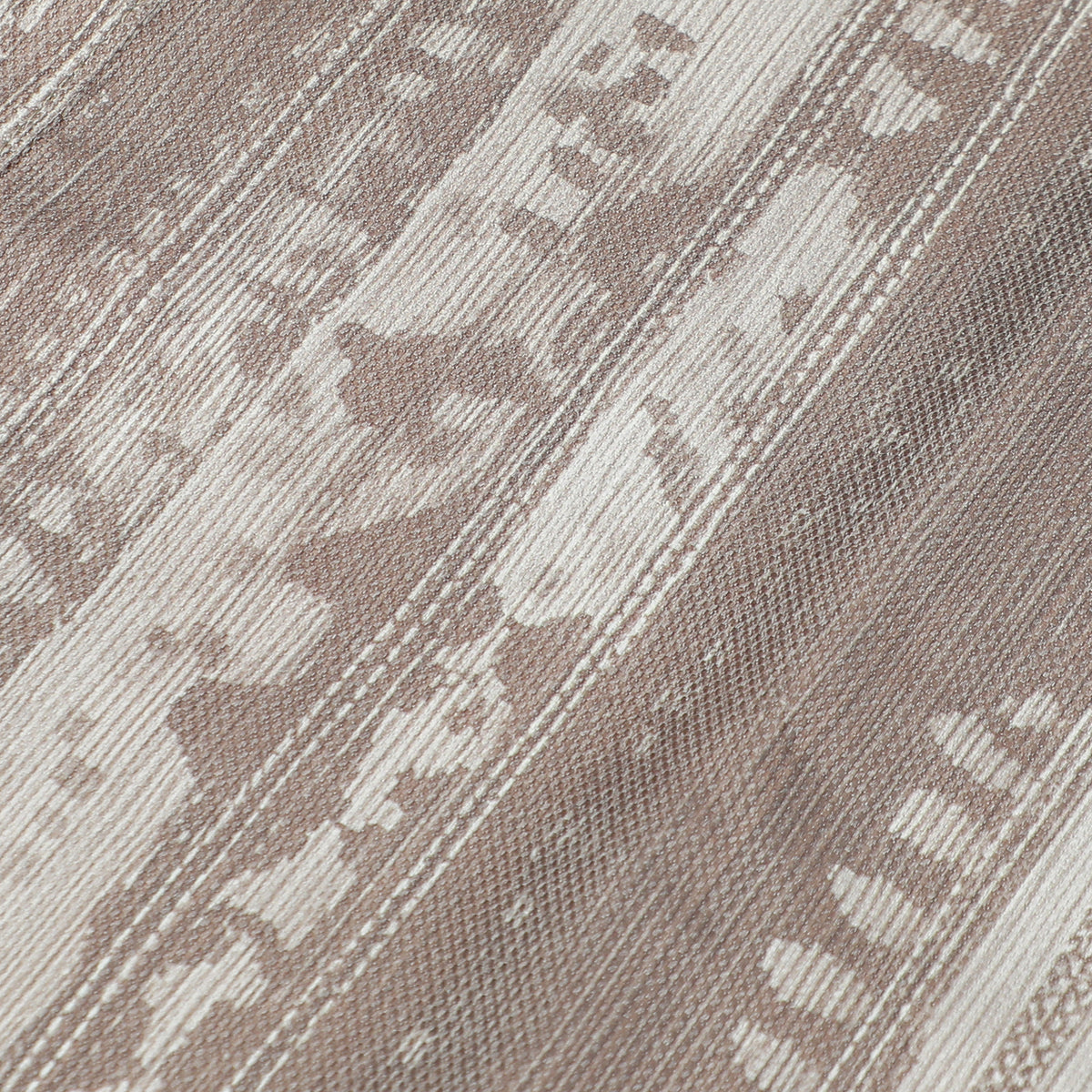 VIBRANT TAUPE AND OFF-WHITE PRINTED COTTON PANJABI - Vibrantbd.com