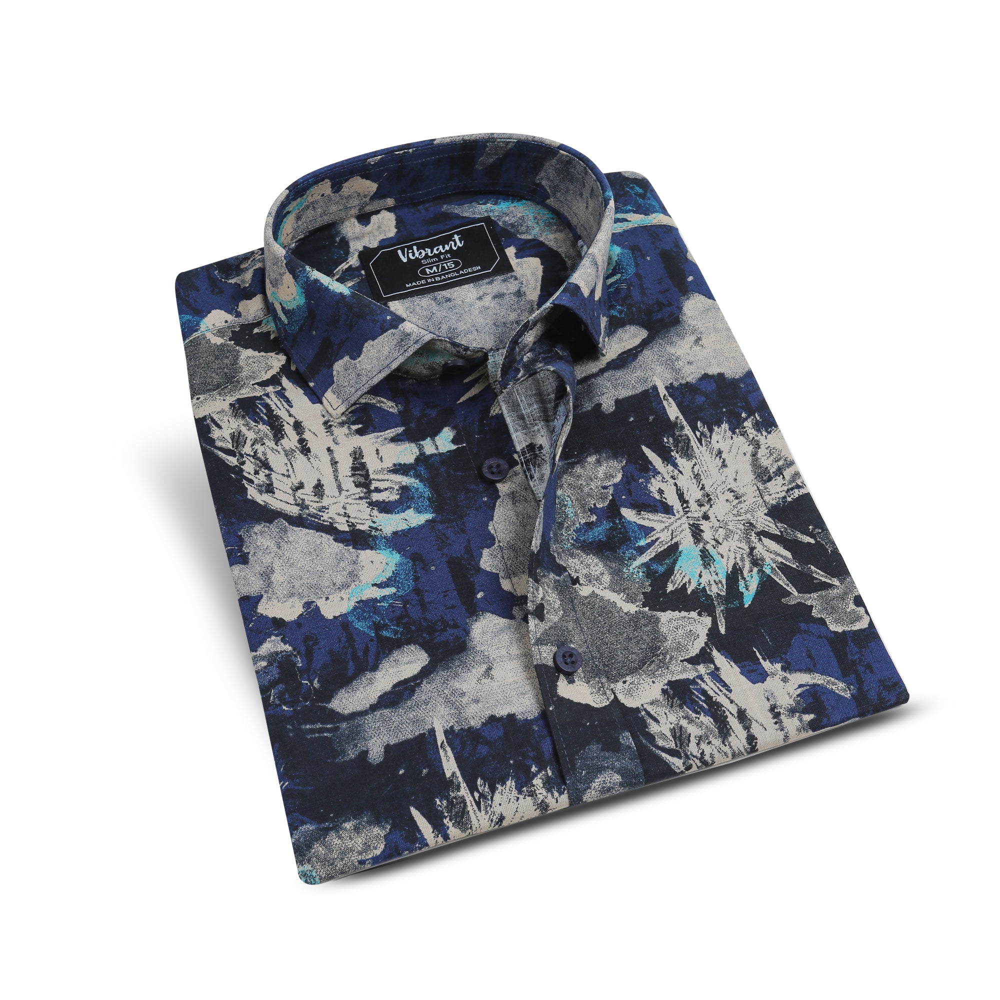 MEN HALF SLEEVE PRINTED SHIRT - Vibrantbd.com