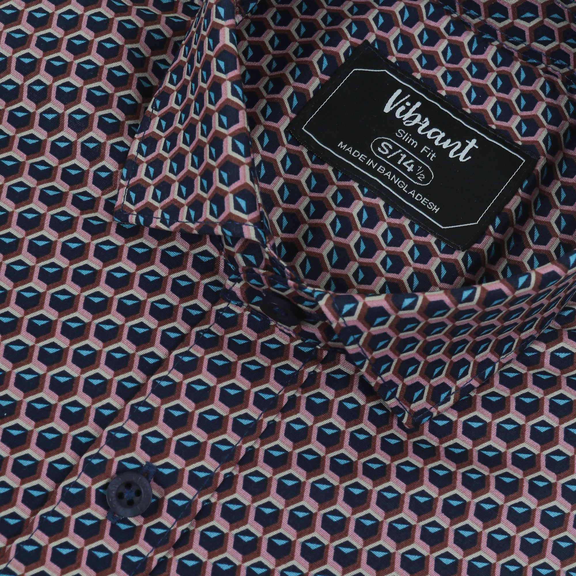MEN HALF SLEEVE PRINTED SHIRT - Vibrantbd.com