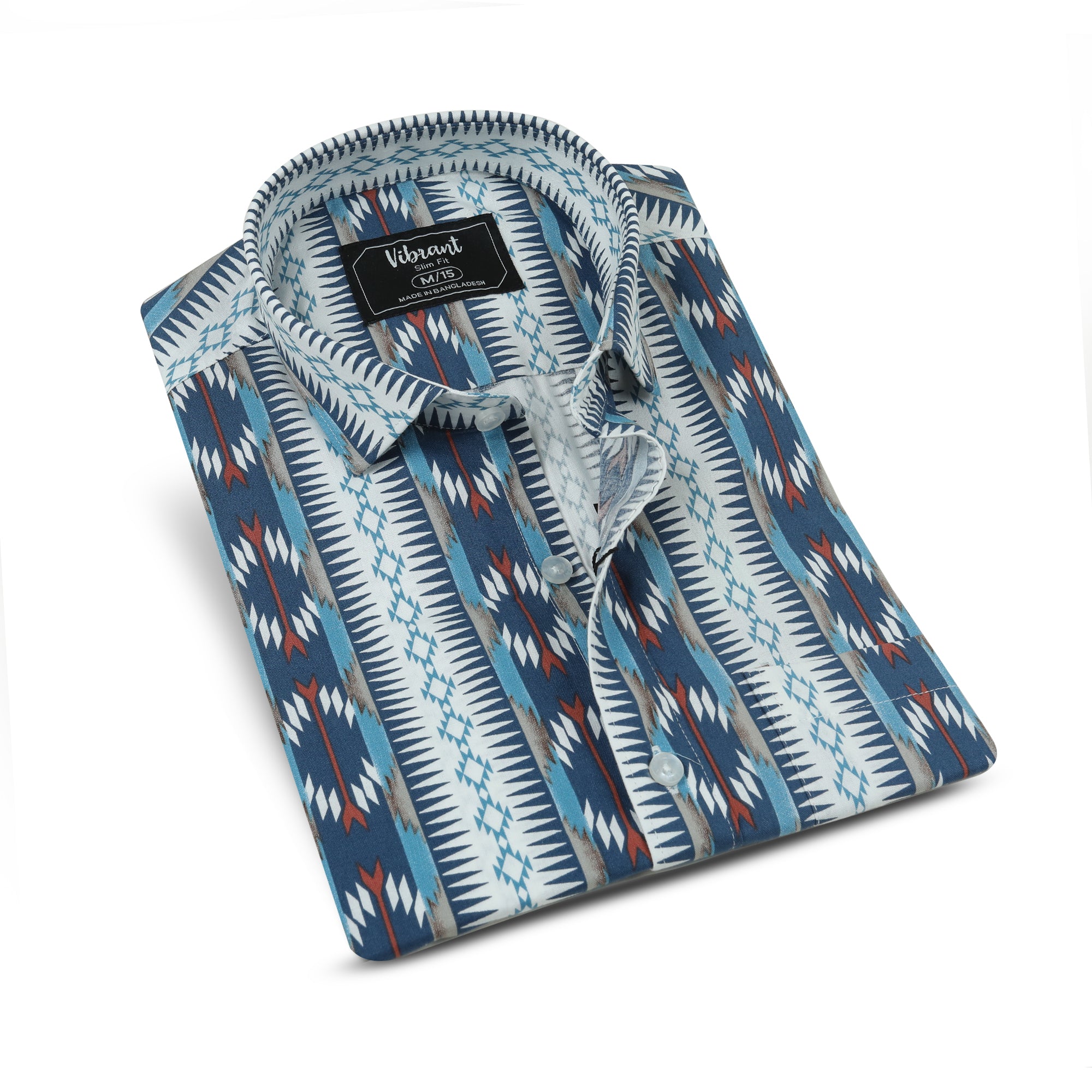 MEN HALF SLEEVE PRINTED SHIRT - Vibrantbd.com