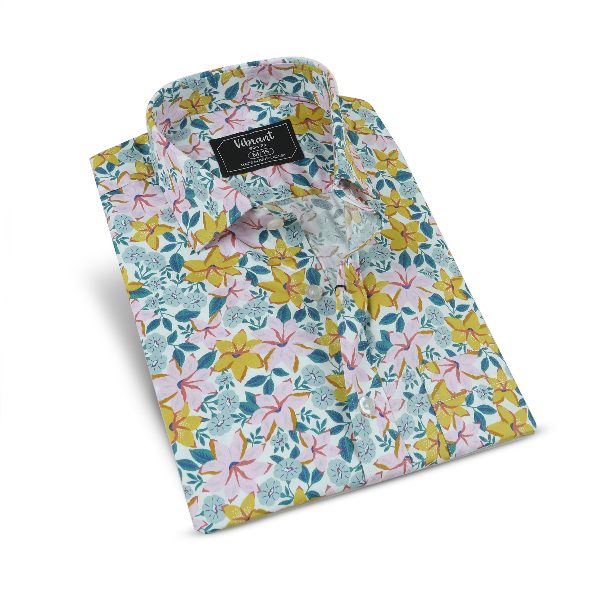 MEN HALF SLEEVE PRINTED SHIRT - Vibrantbd.com