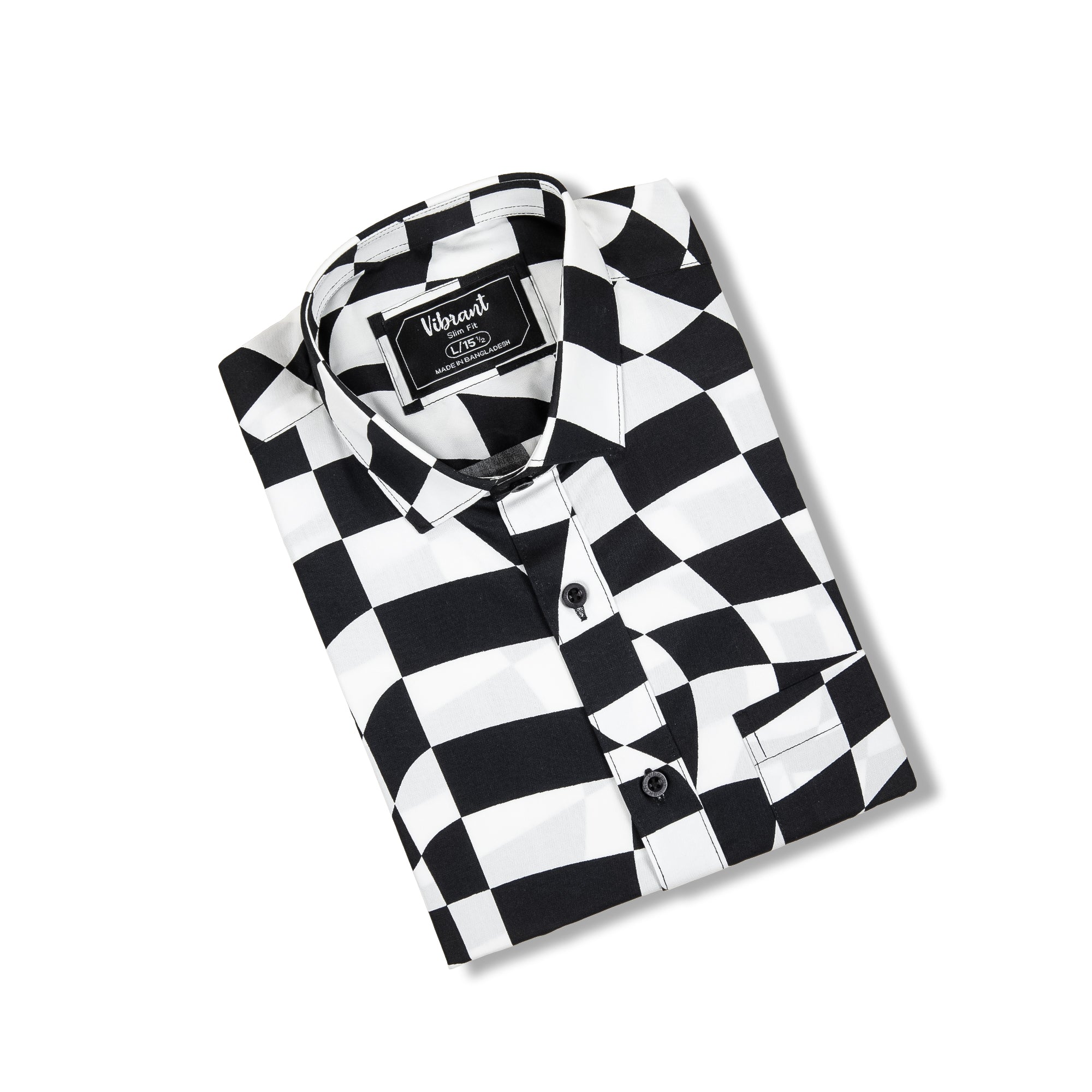 MEN HALF SLEEVE PRINTED SHIRT - Vibrantbd.com