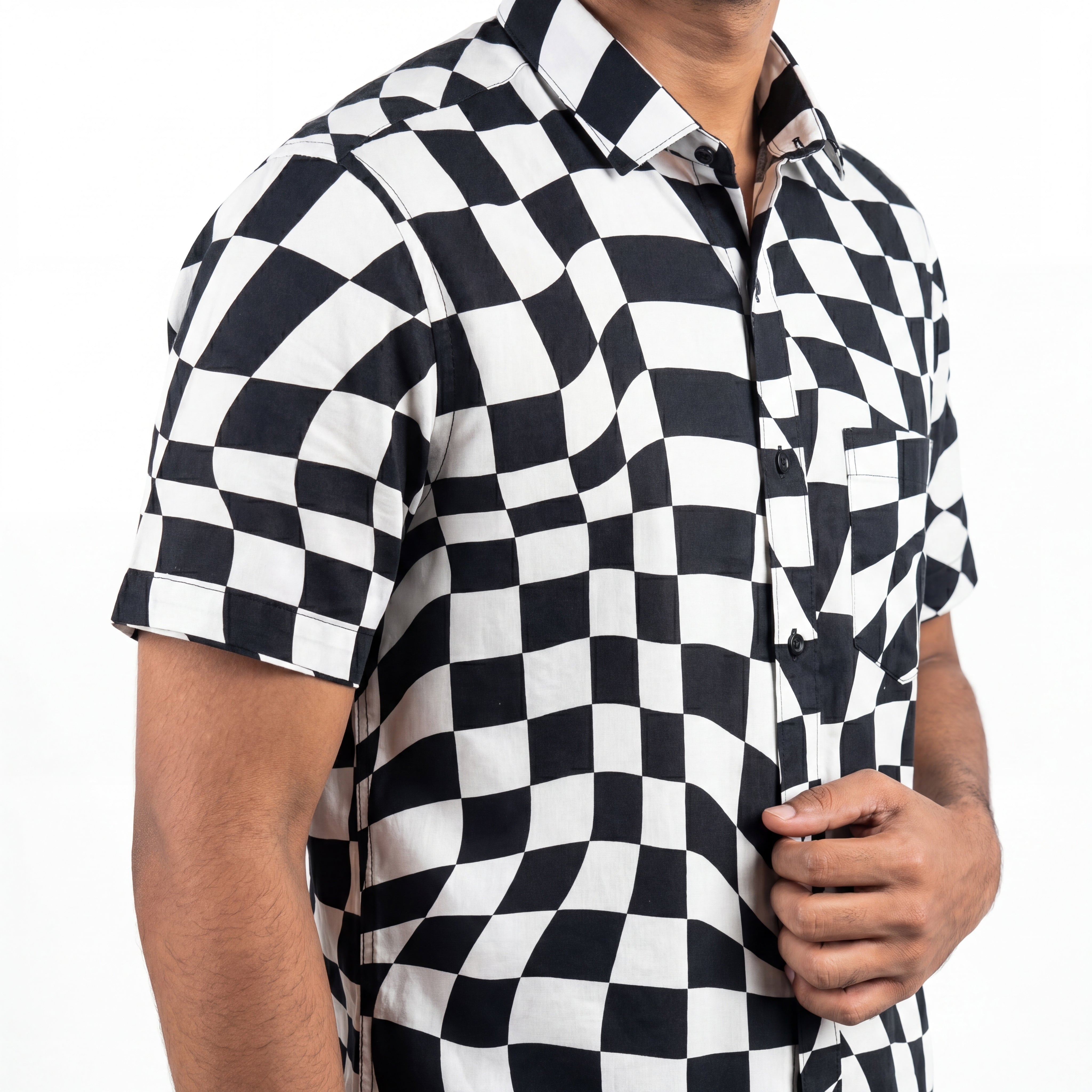 MEN HALF SLEEVE PRINTED SHIRT - Vibrantbd.com
