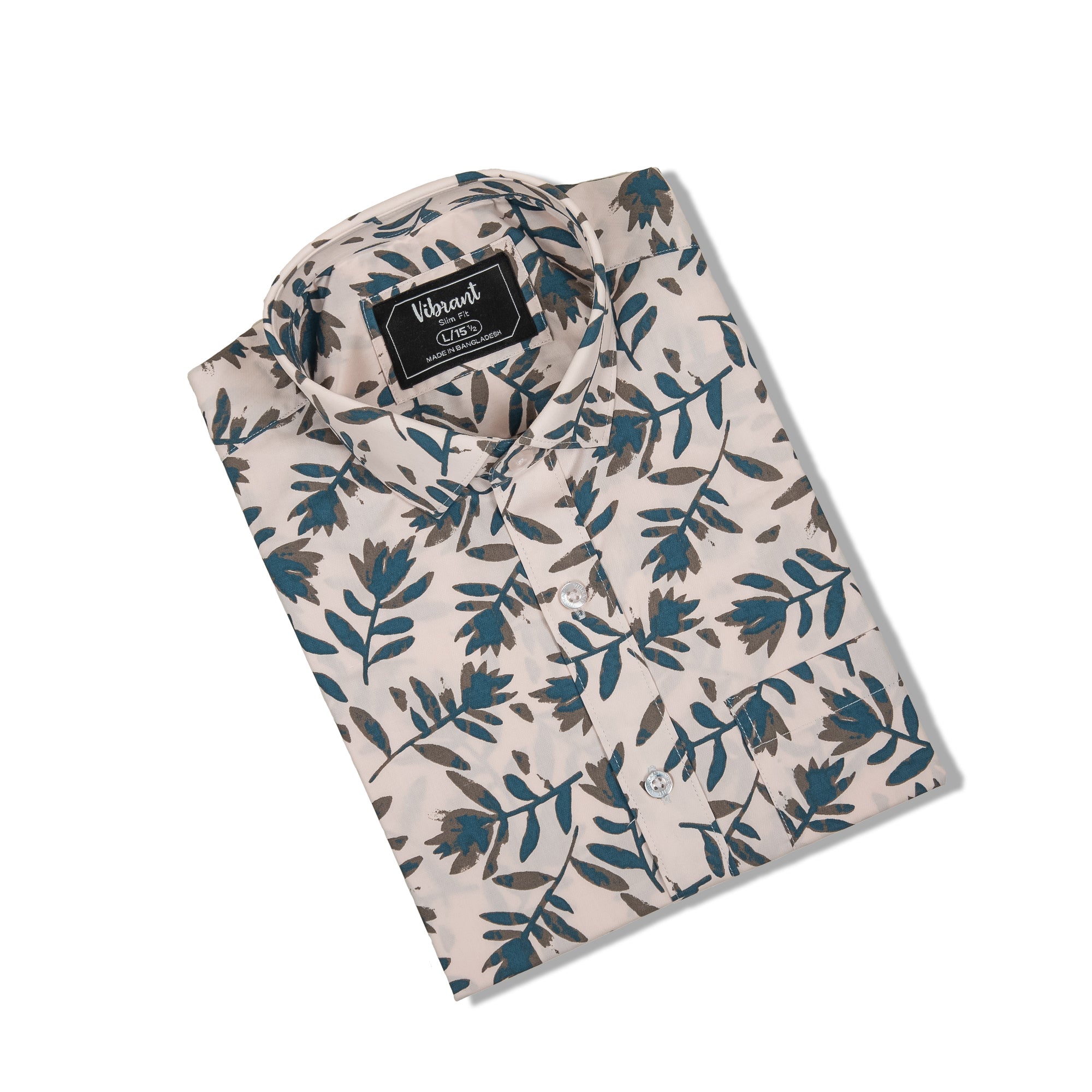 MEN HALF SLEEVE PRINTED SHIRT - Vibrantbd.com