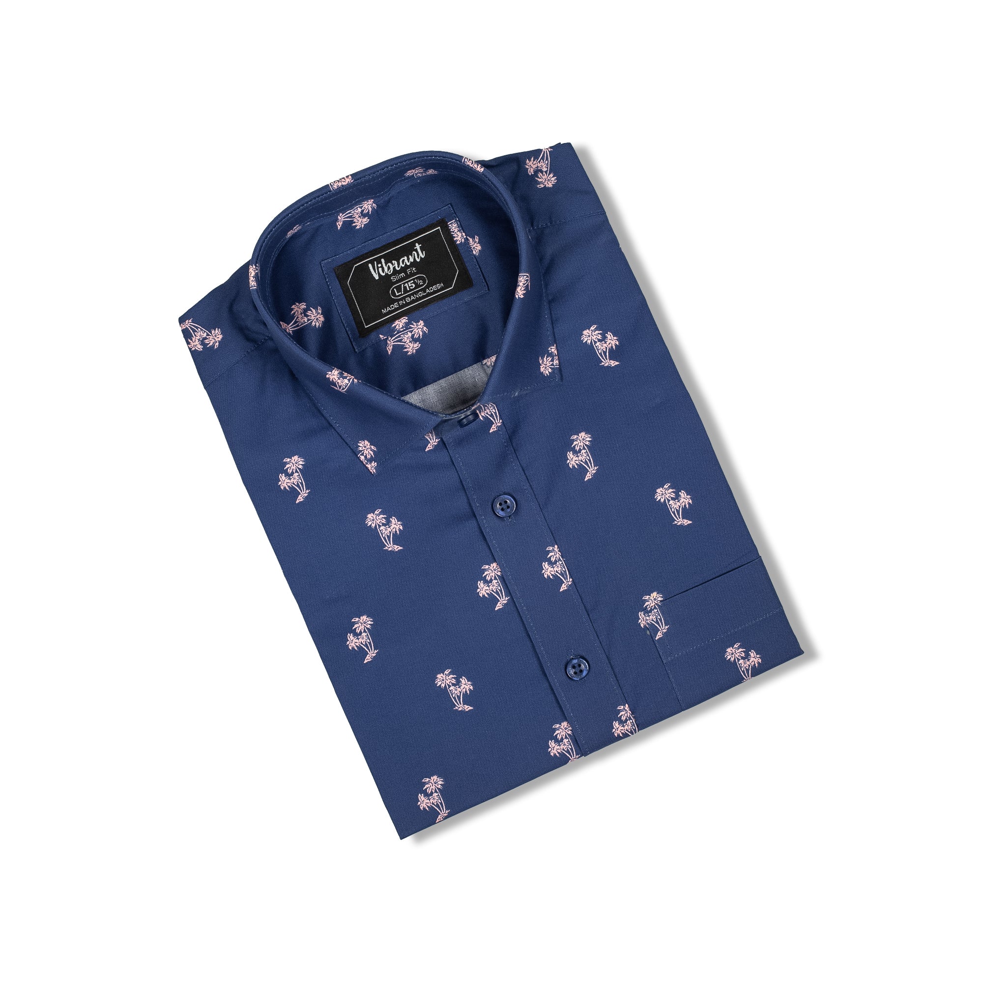 MEN HALF SLEEVE PRINTED SHIRT - Vibrantbd.com