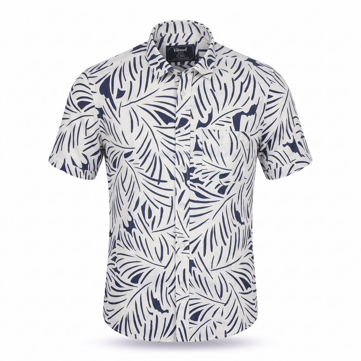 VIBRANT MEN HALF SLEEVE PRINTED SHIRT - Vibrantbd.com
