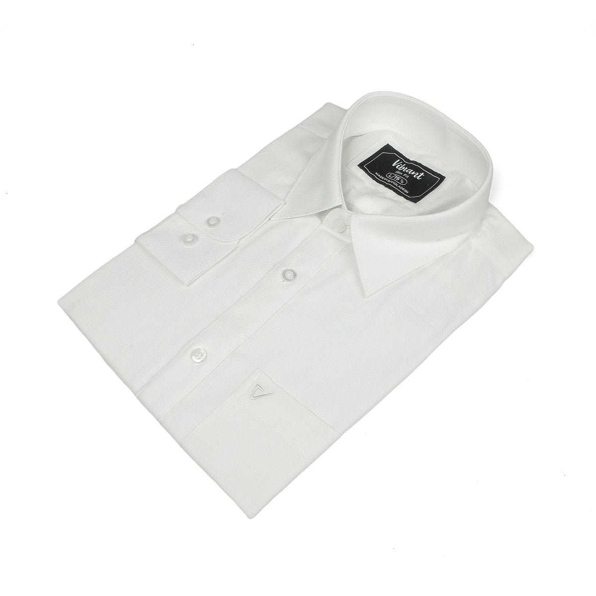 VIBRANT MEN’S SLIM FIT FORMAL FULL SHIRT