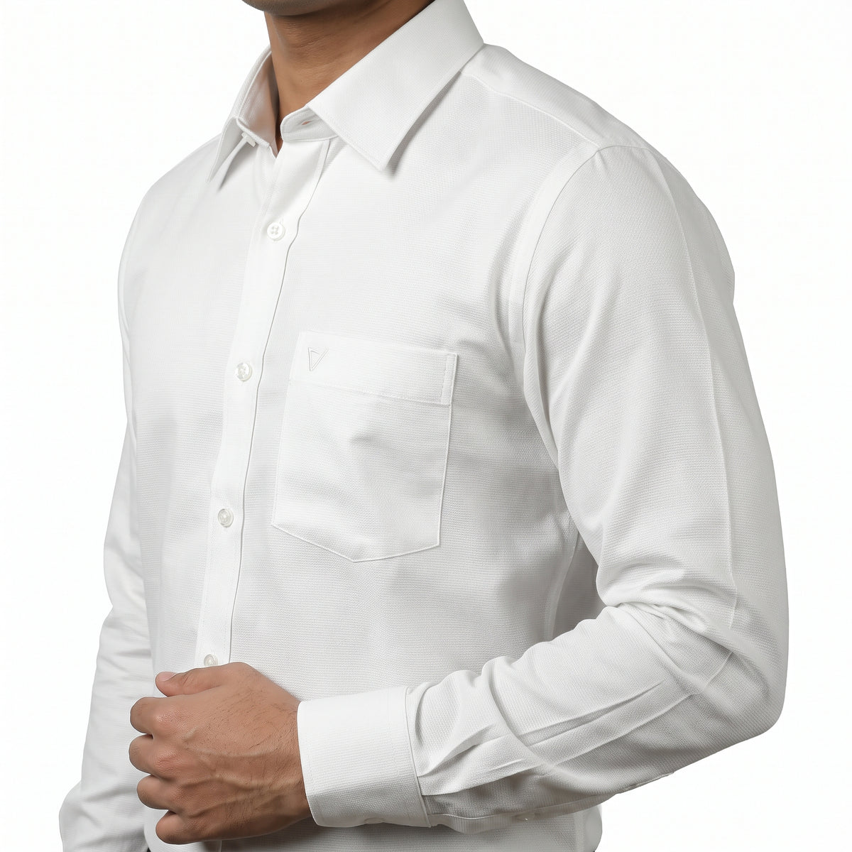 VIBRANT MEN’S SLIM FIT FORMAL FULL SHIRT