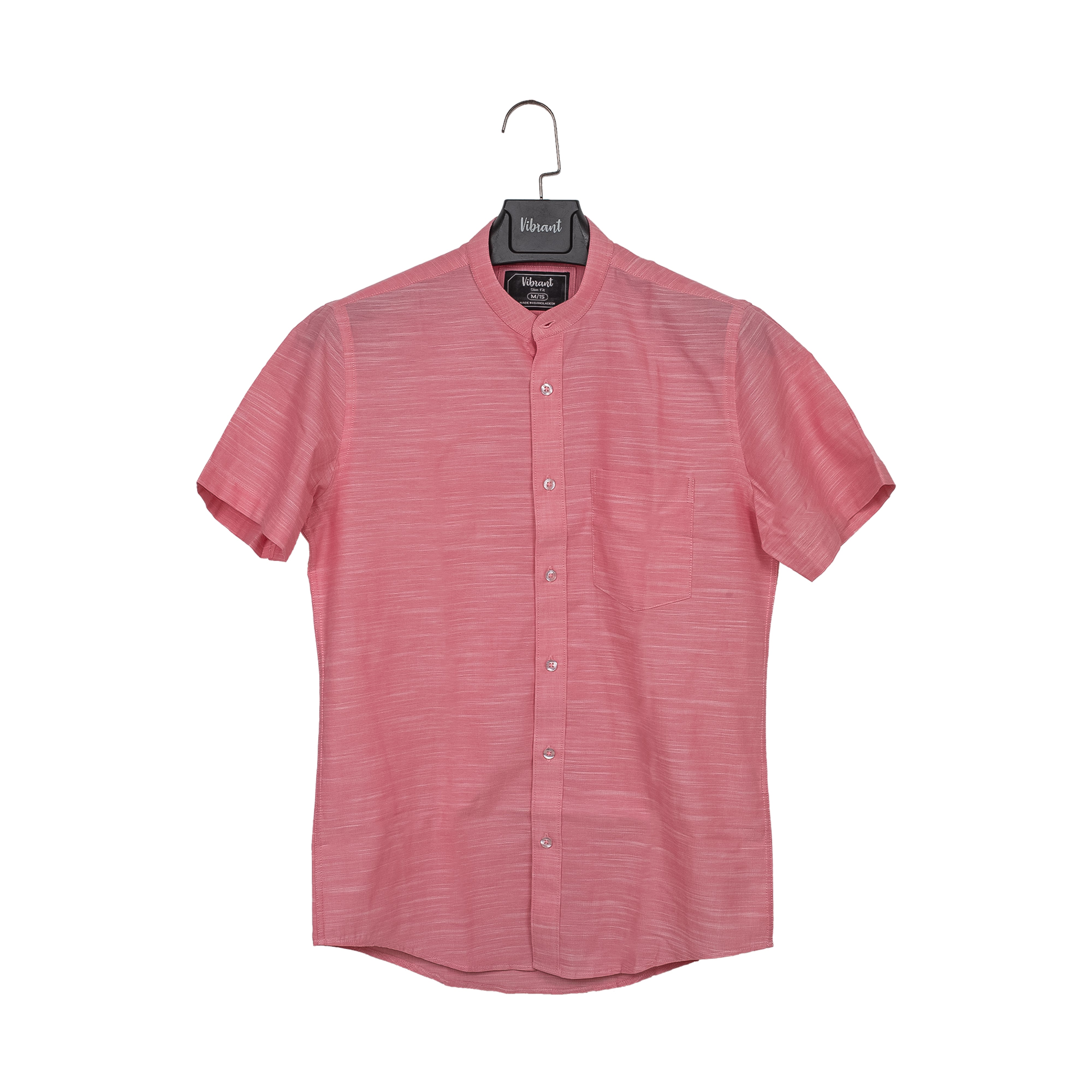MEN BAND COLLAR SHIRT - Vibrantbd.com