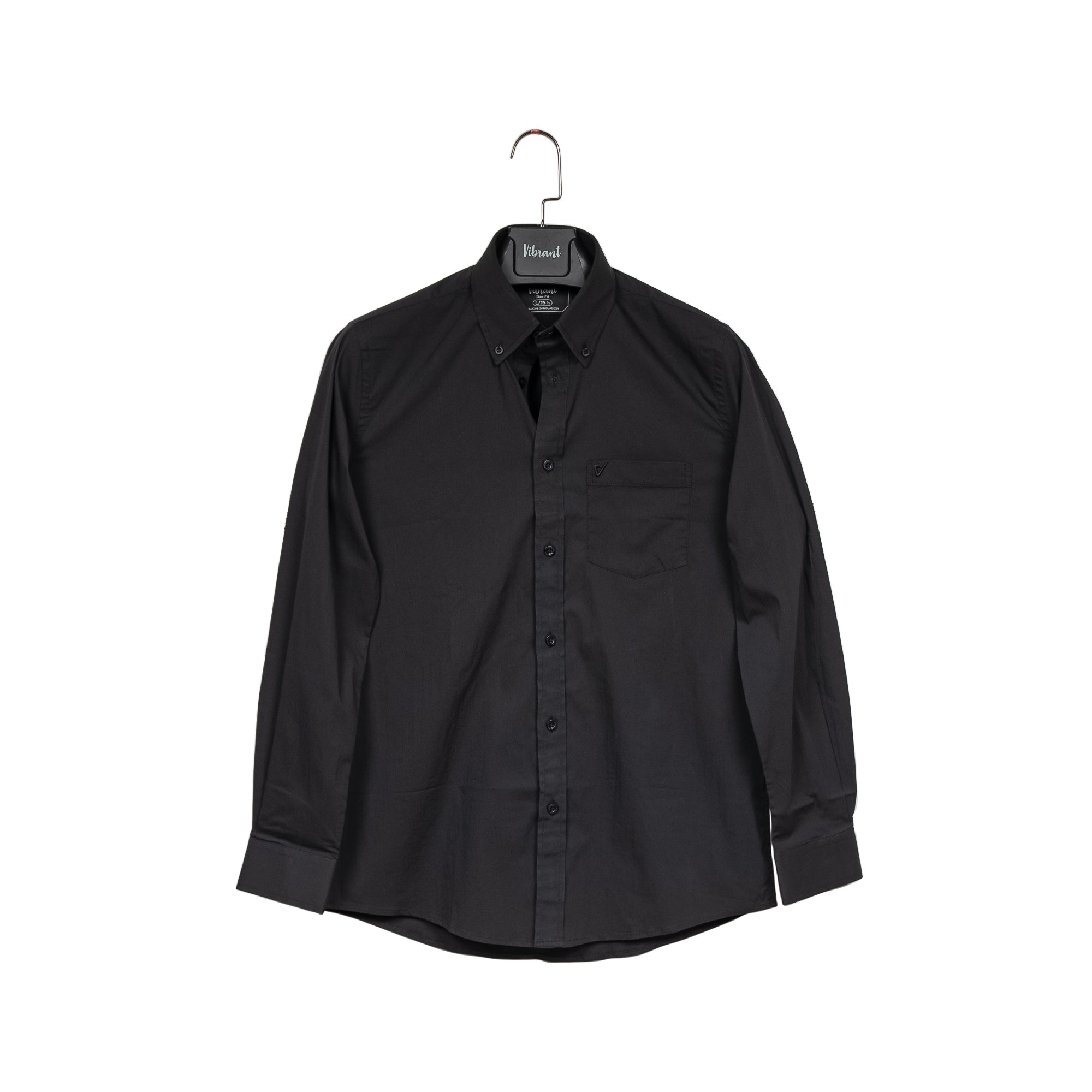 VIBRANT FULL SLEEVE PLAIN SHIRT - Vibrantbd.com