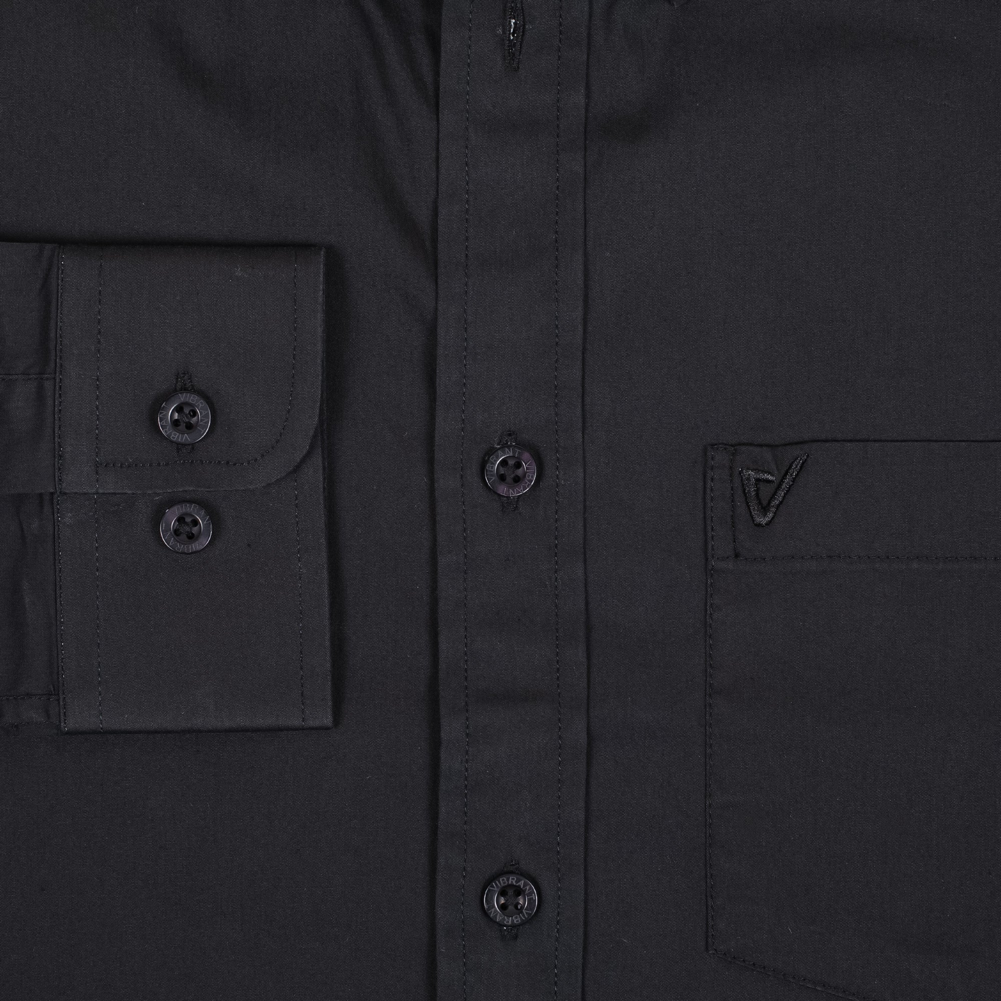 VIBRANT FULL SLEEVE PLAIN SHIRT - Vibrantbd.com