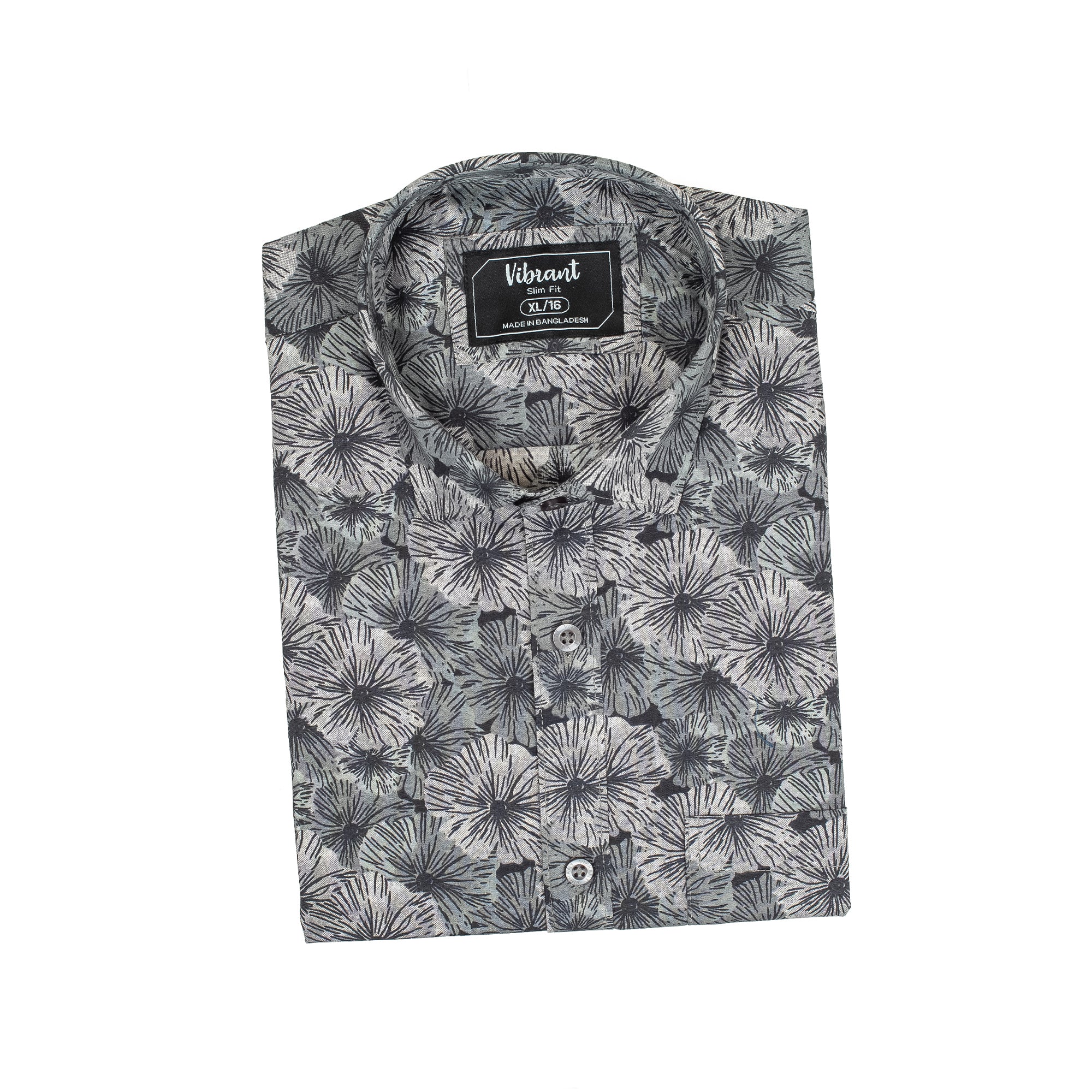 MEN HALF SLEEVE PRINTED SHIRT - Vibrantbd.com