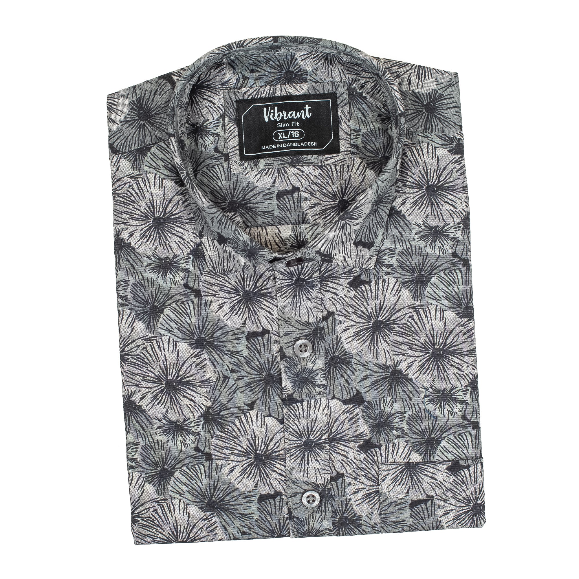 MEN HALF SLEEVE PRINTED SHIRT - Vibrantbd.com