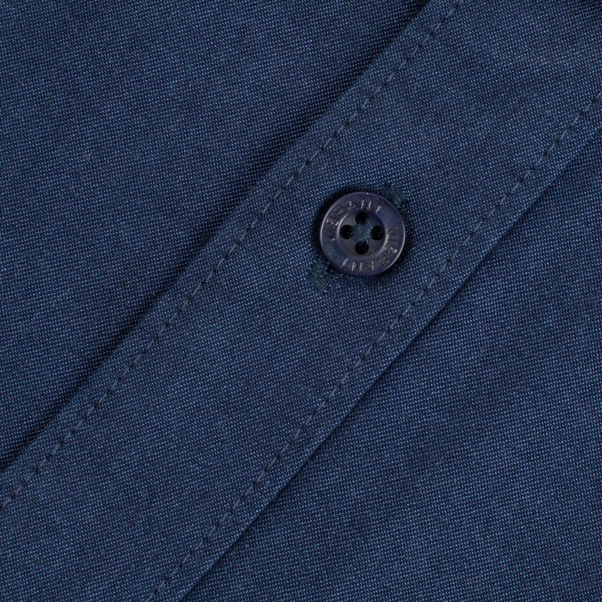 NAVY BLUE COLOR MEN FULL SLEEVE SHIRT - Vibrantbd.com