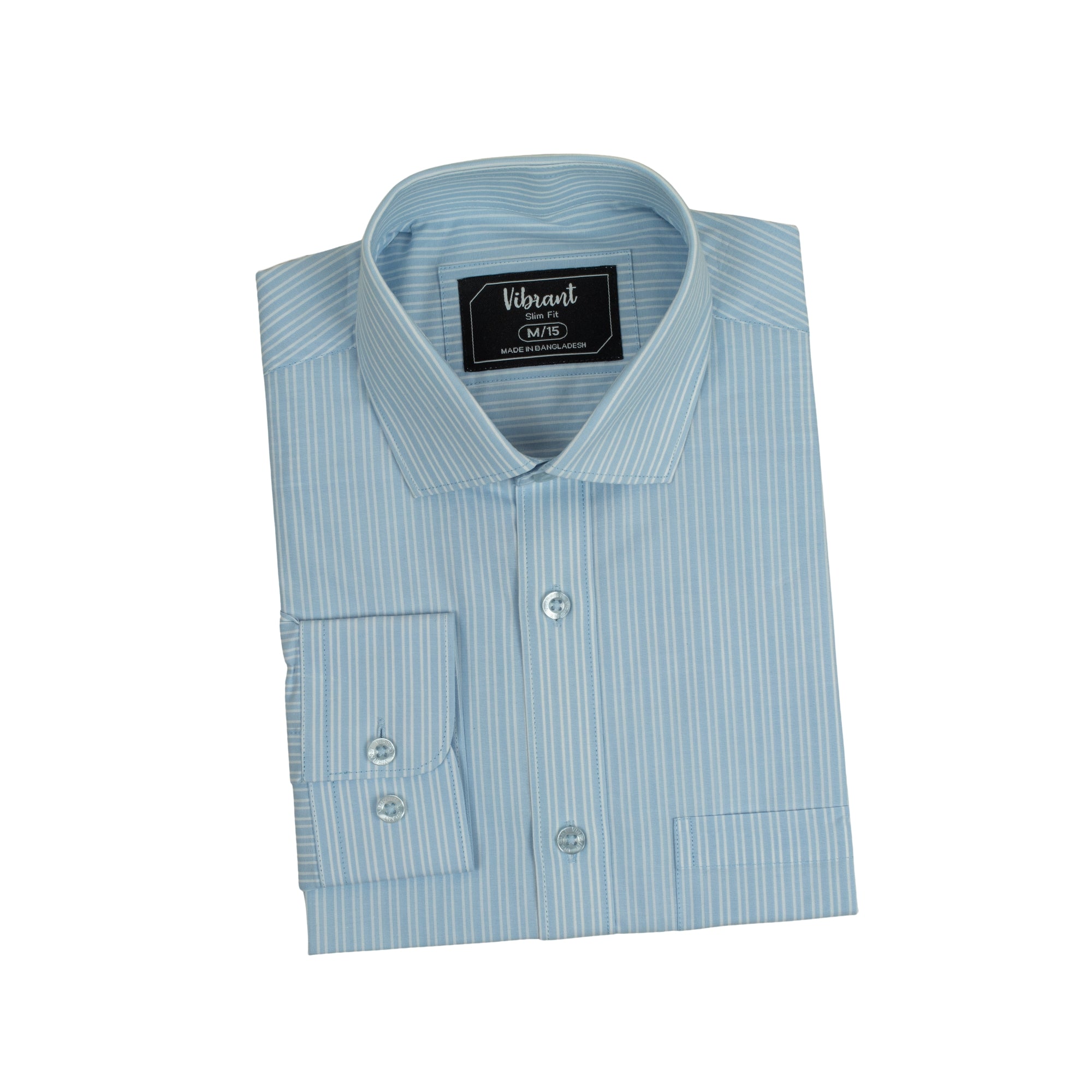 Vibrant Men's Checkered Pattern Cotton Full Sleeve Shirt - Vibrantbd.com