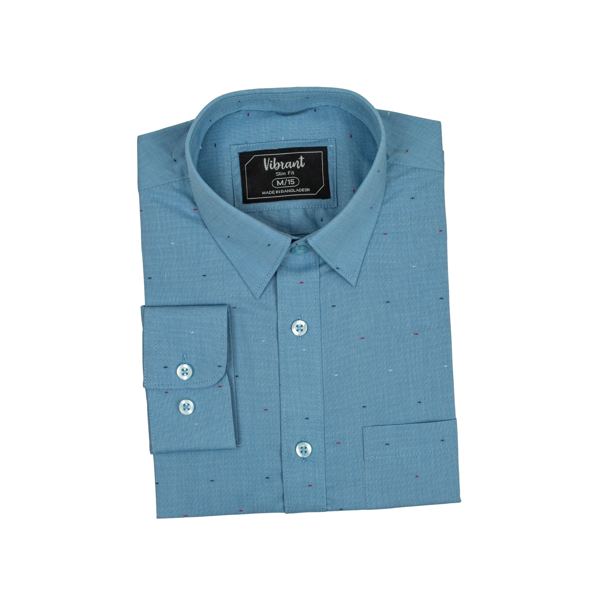 Vibrant Men's Cotton Full Sleeve Shirt