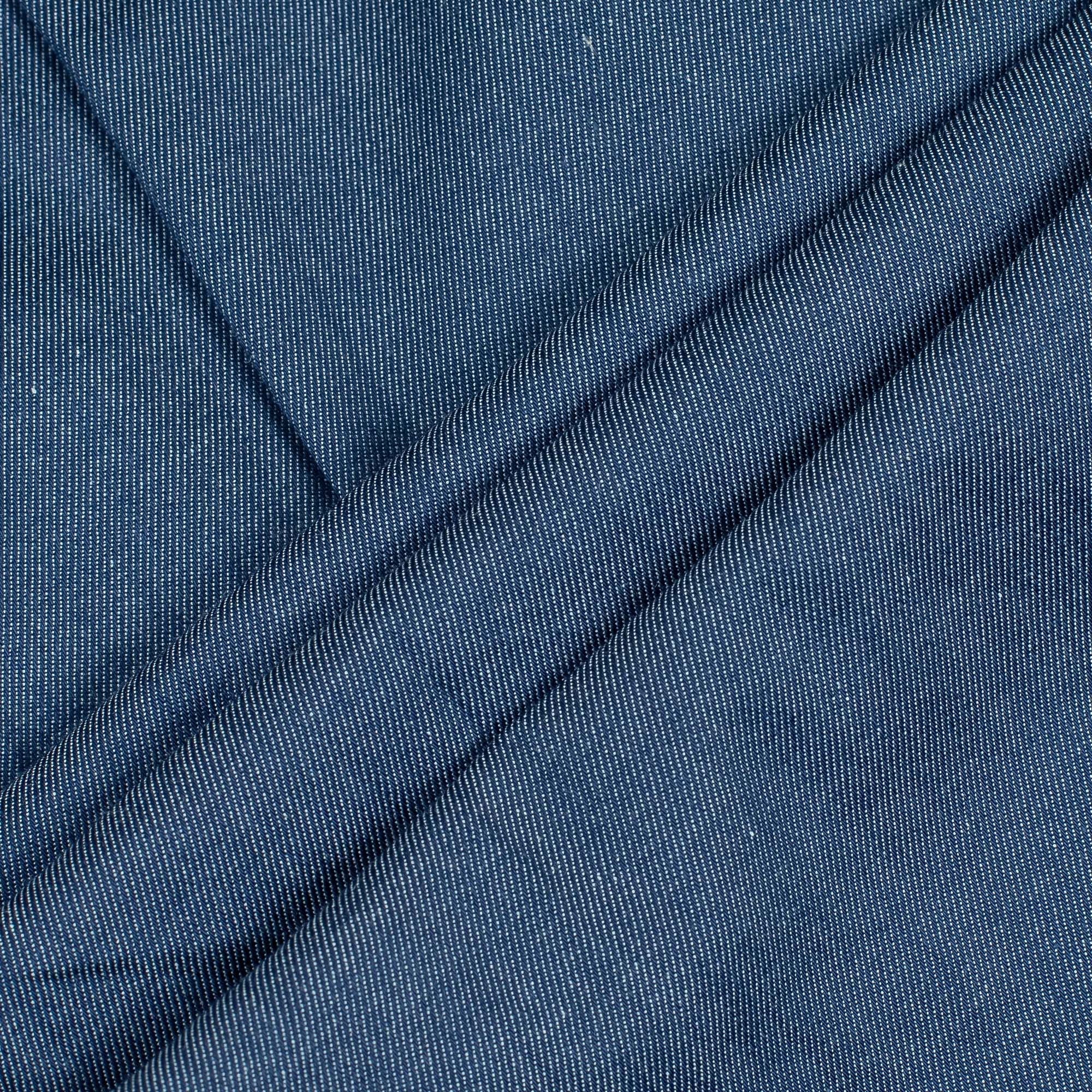 Men's Full Sleeve Cotton Shirt in Navy Blue | Vibrant® Slim Fit Casual Formal Wear - Vibrantbd.com