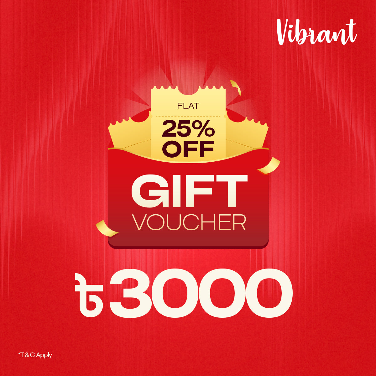 VIBRANT GIFT VOUCHER 3000 - Vibrantbd.com