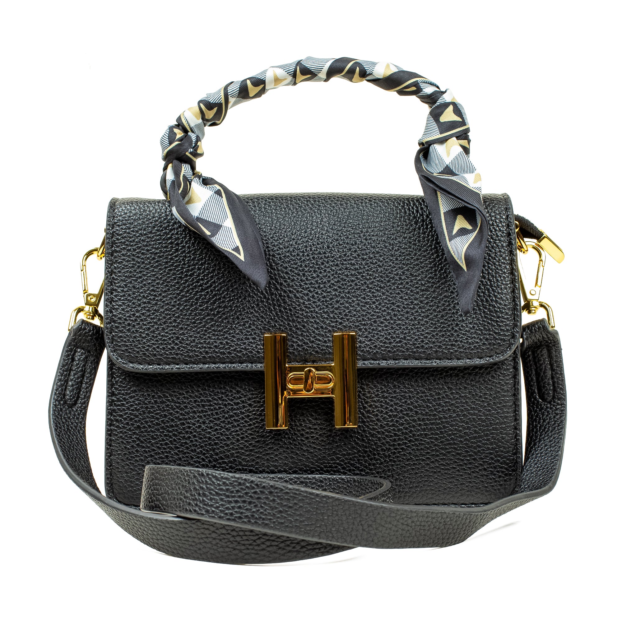 Classic Elegant Black Crossbody Bag - Vibrantbd.com