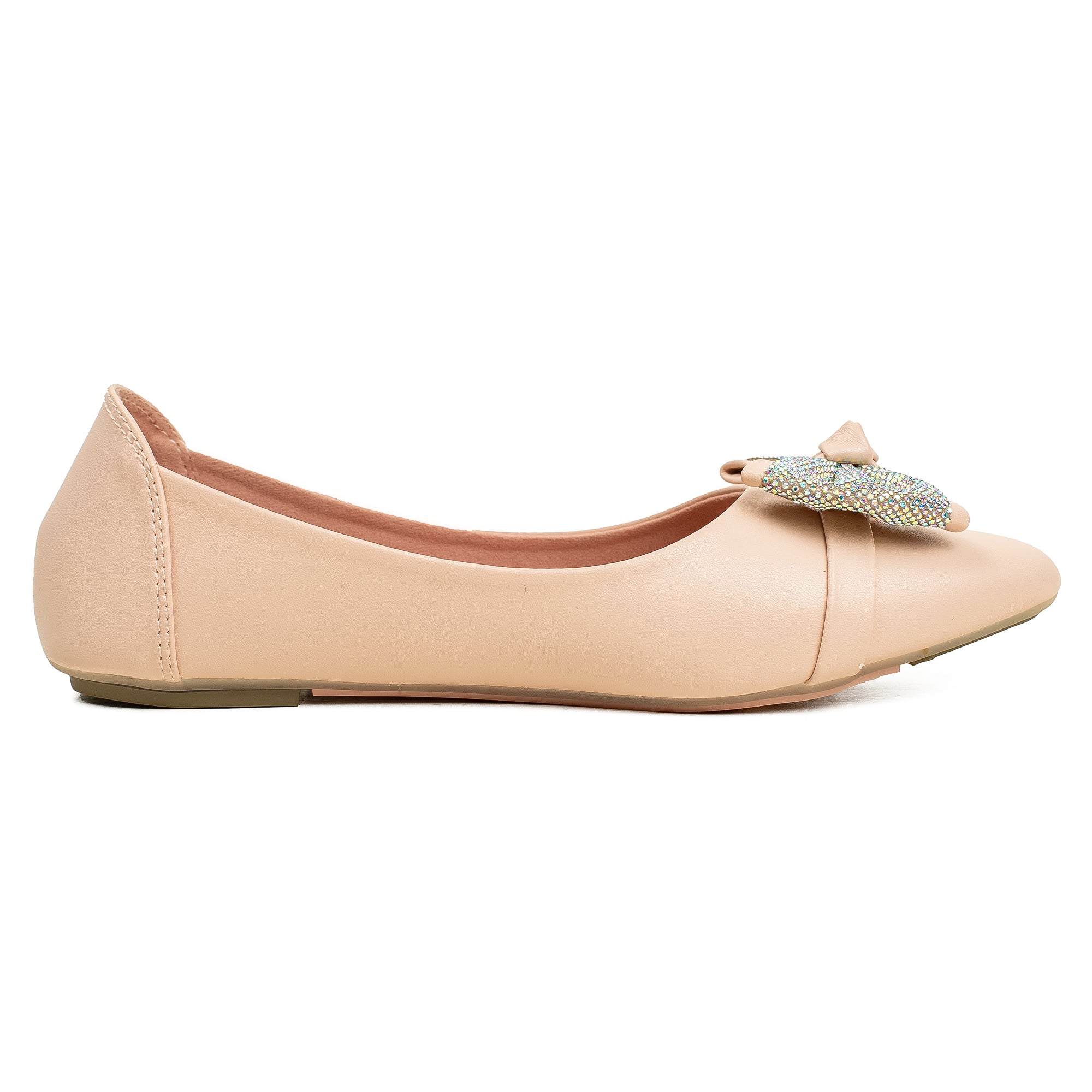 Vibrant Light Pink Ballerina Flats for Women - Vibrantbd.com