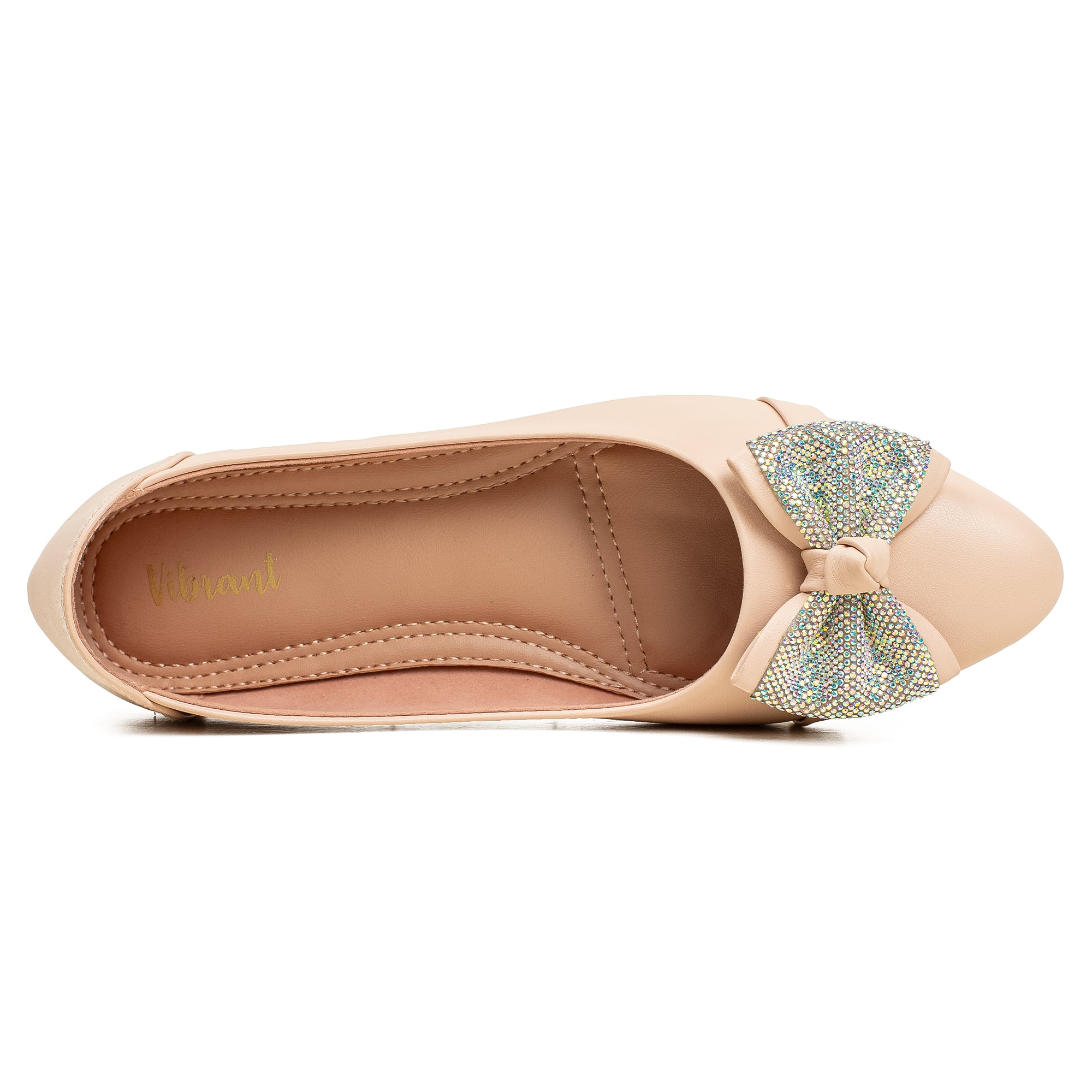 Vibrant Light Pink Ballerina Flats for Women - Vibrantbd.com