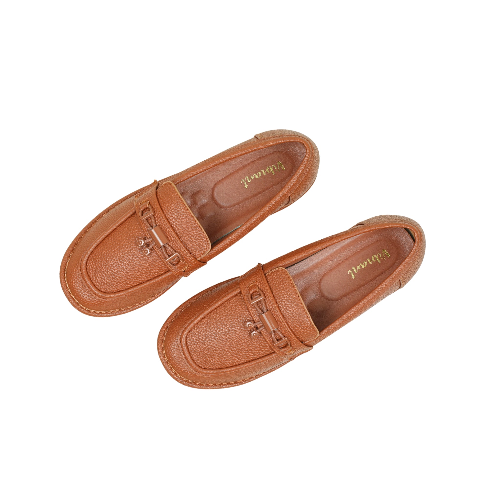VIBRANT COMFY LITE TAN/LIGHT BROWN LADIES SHOES - Vibrantbd.com