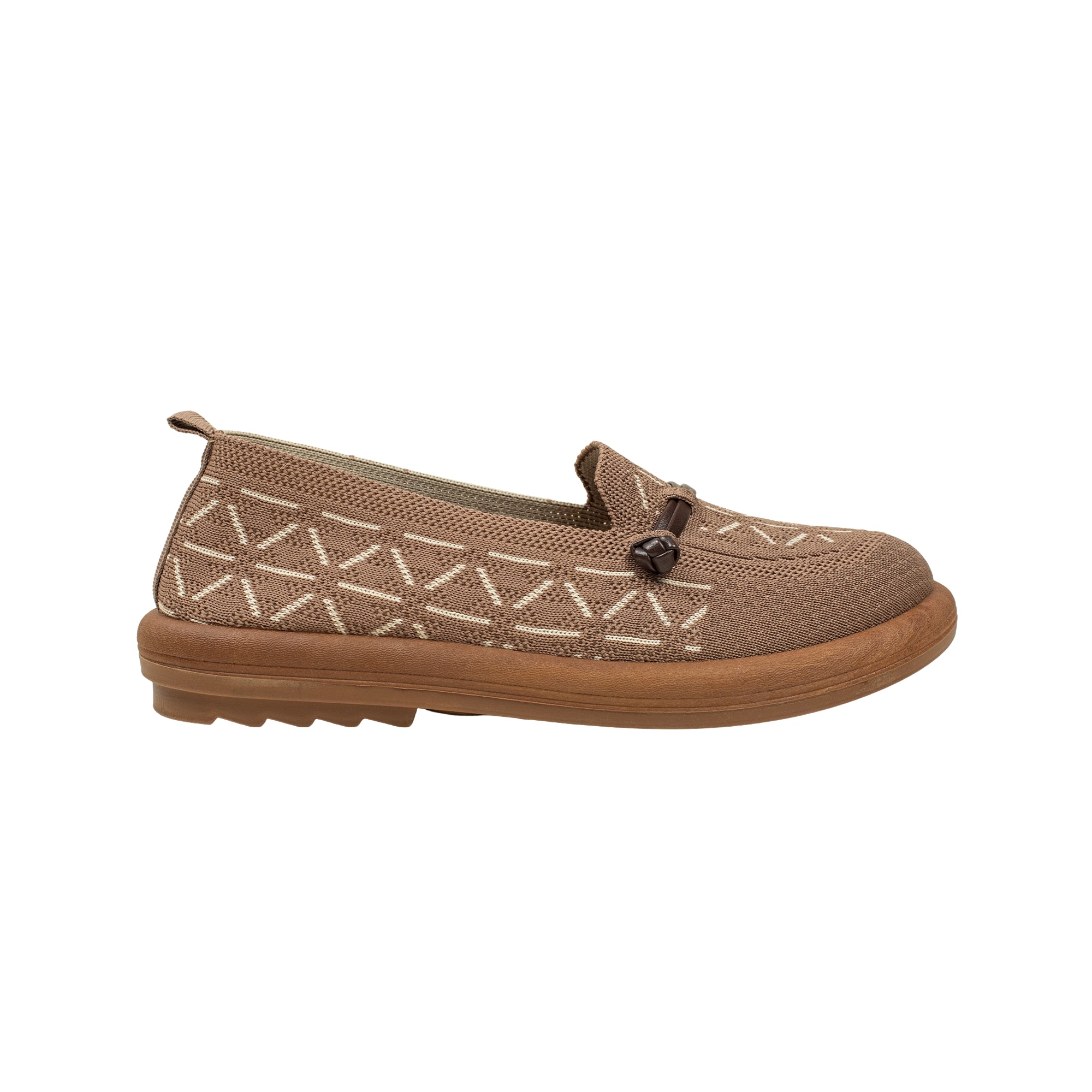 VIBRANT BROWN FLEX HIPPIE SHOES