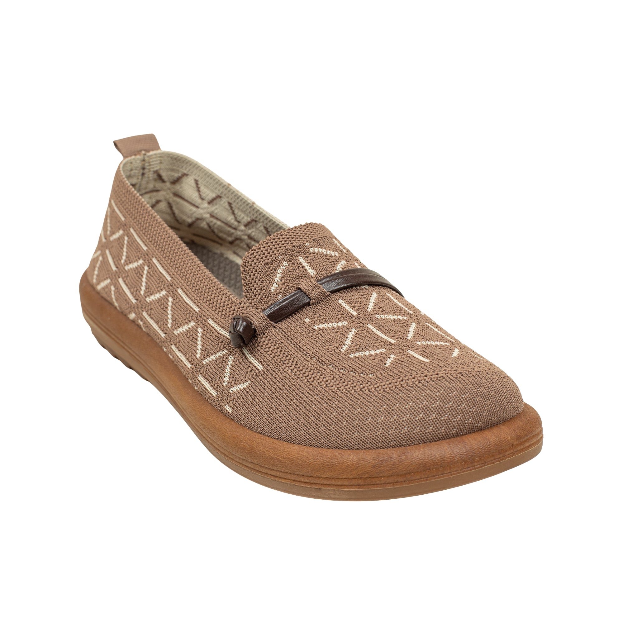 VIBRANT BROWN FLEX HIPPIE SHOES - Vibrantbd.com