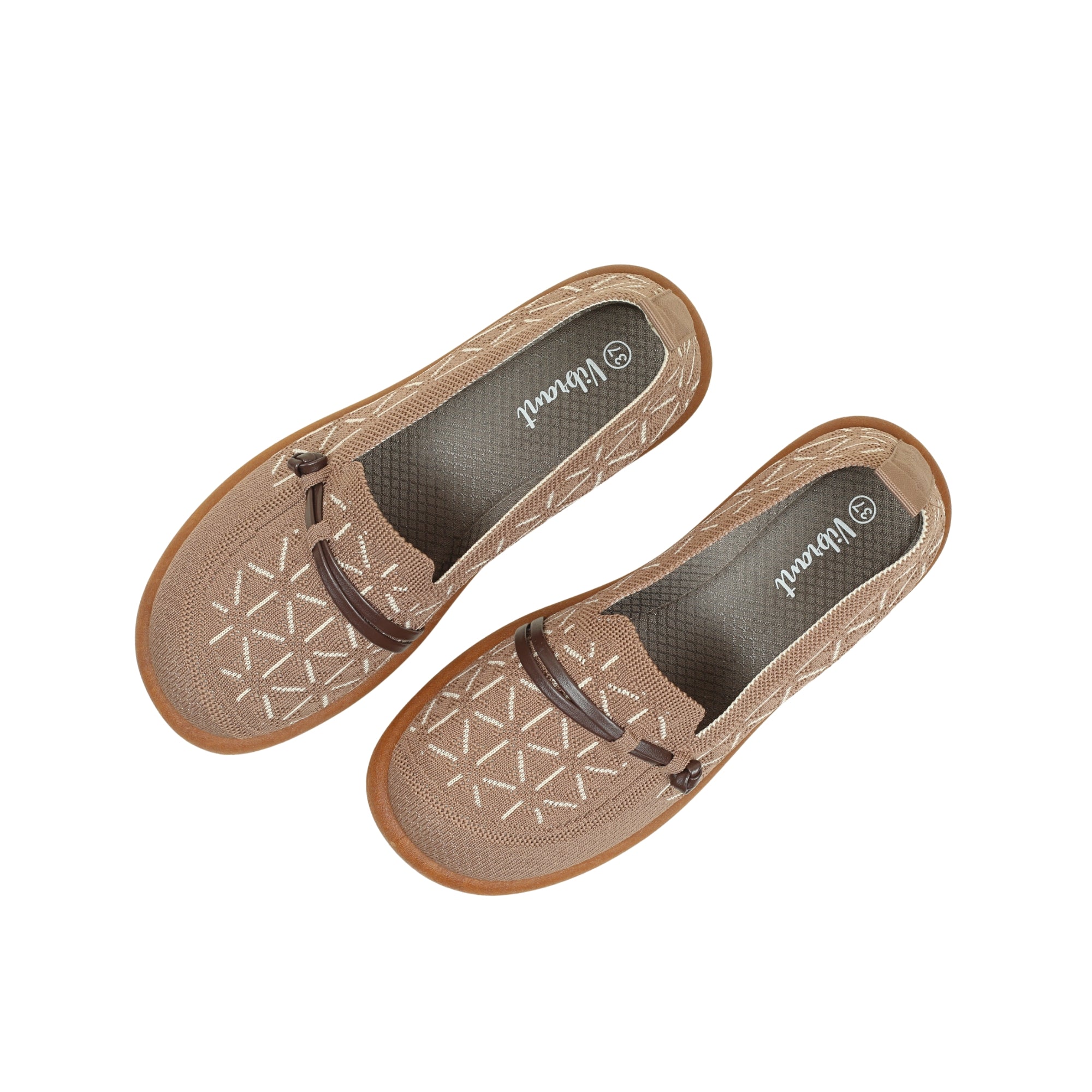 VIBRANT BROWN FLEX HIPPIE SHOES - Vibrantbd.com