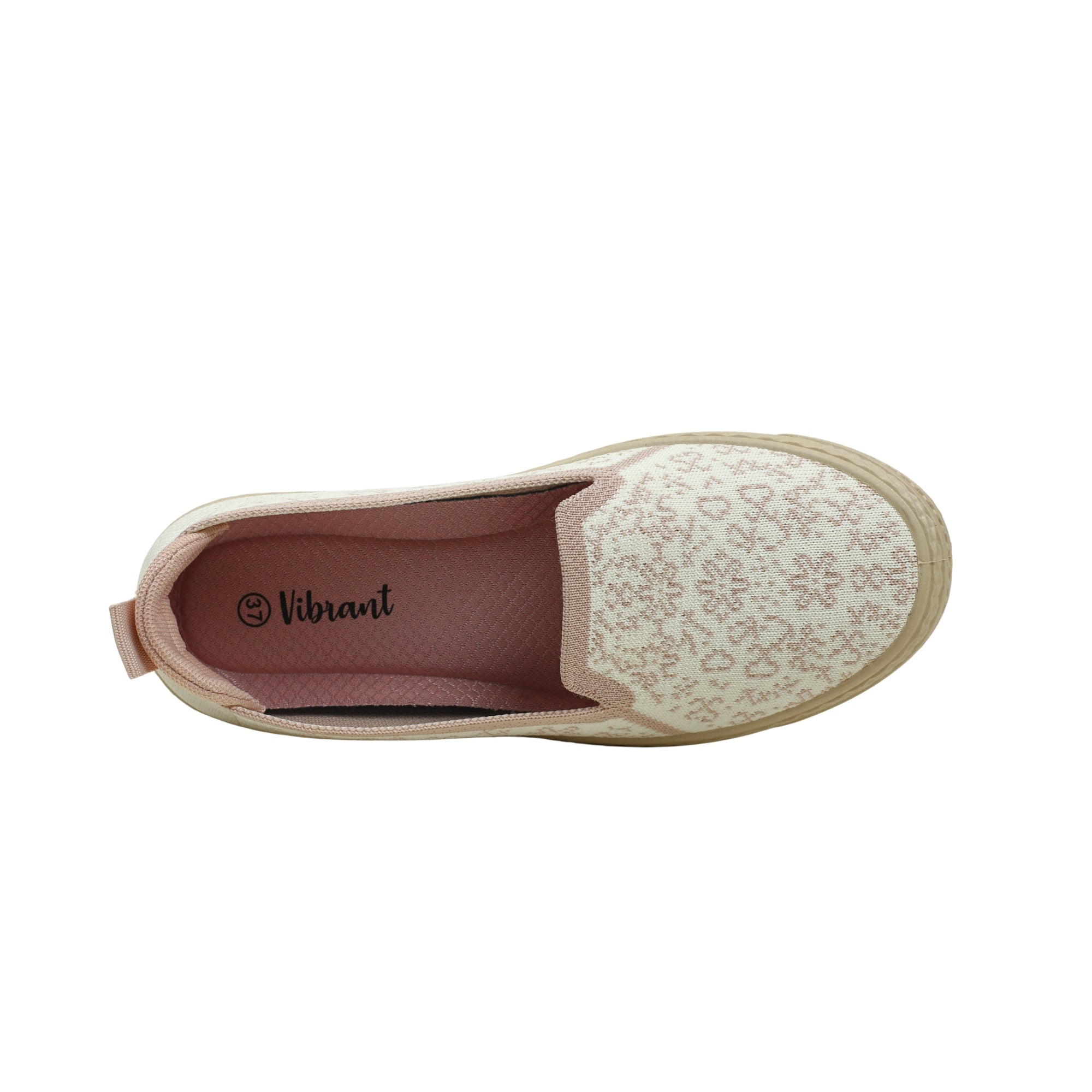 VIBRANT PINK AND WHITE AVERO SHOE - Vibrantbd.com