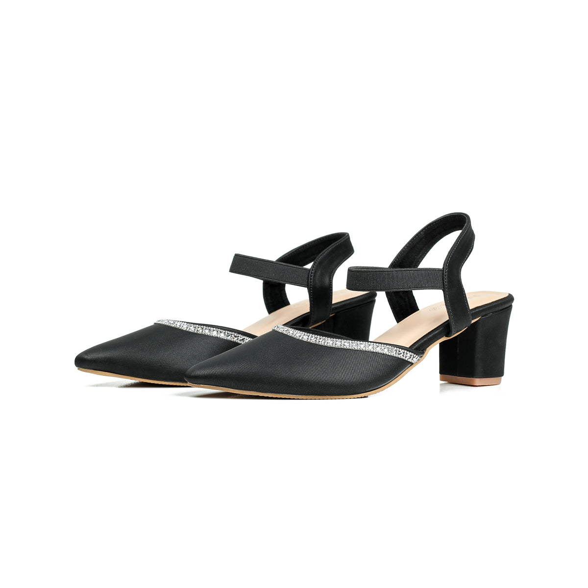 VIBRANT WOMEN BLOCK HEEL SHOES - Vibrantbd.com