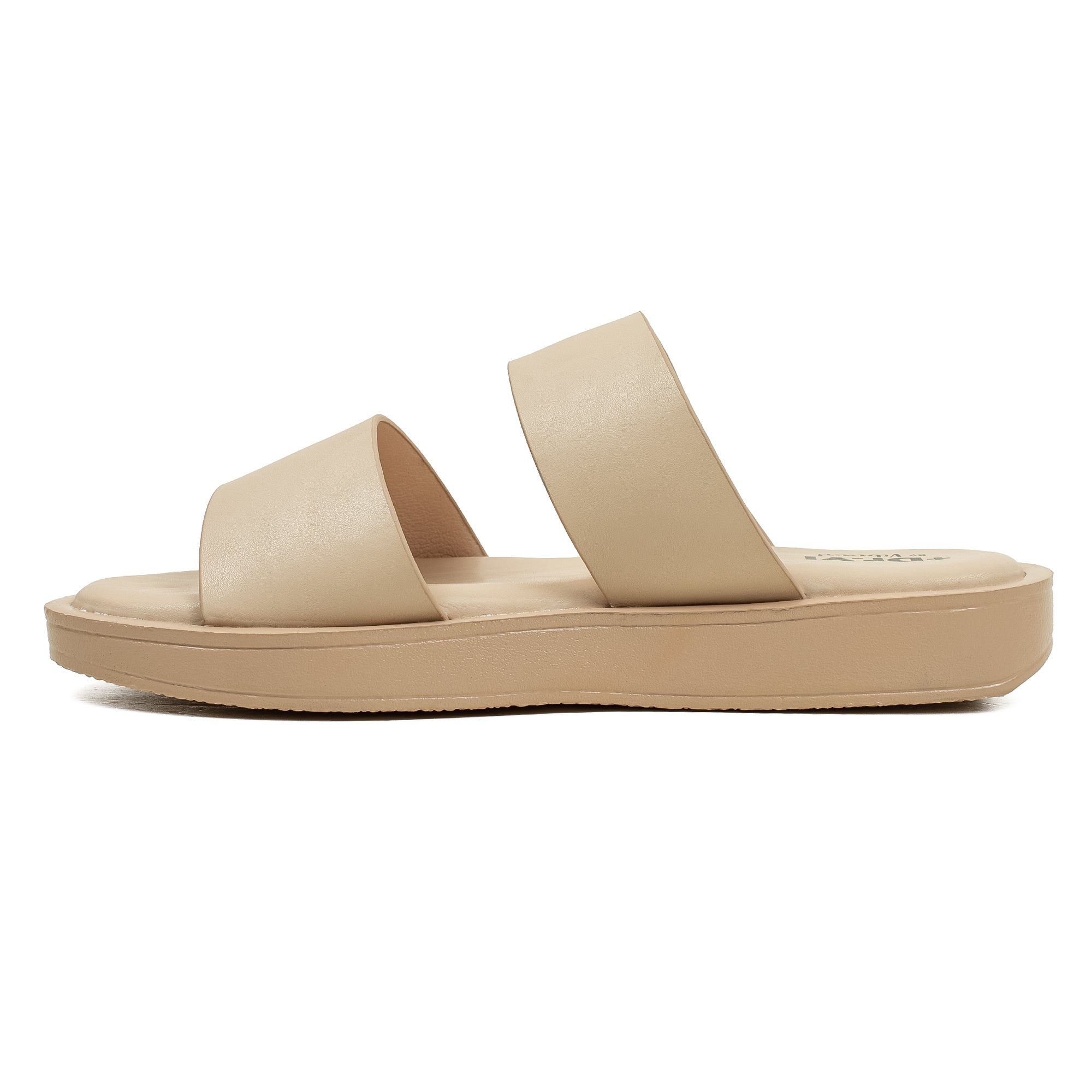 Ladies Dr. Vi Ultimate Comfort Beige Sandal | Stylish PU Upper with TPR Outsole and Cushioned Insole - Vibrantbd.com