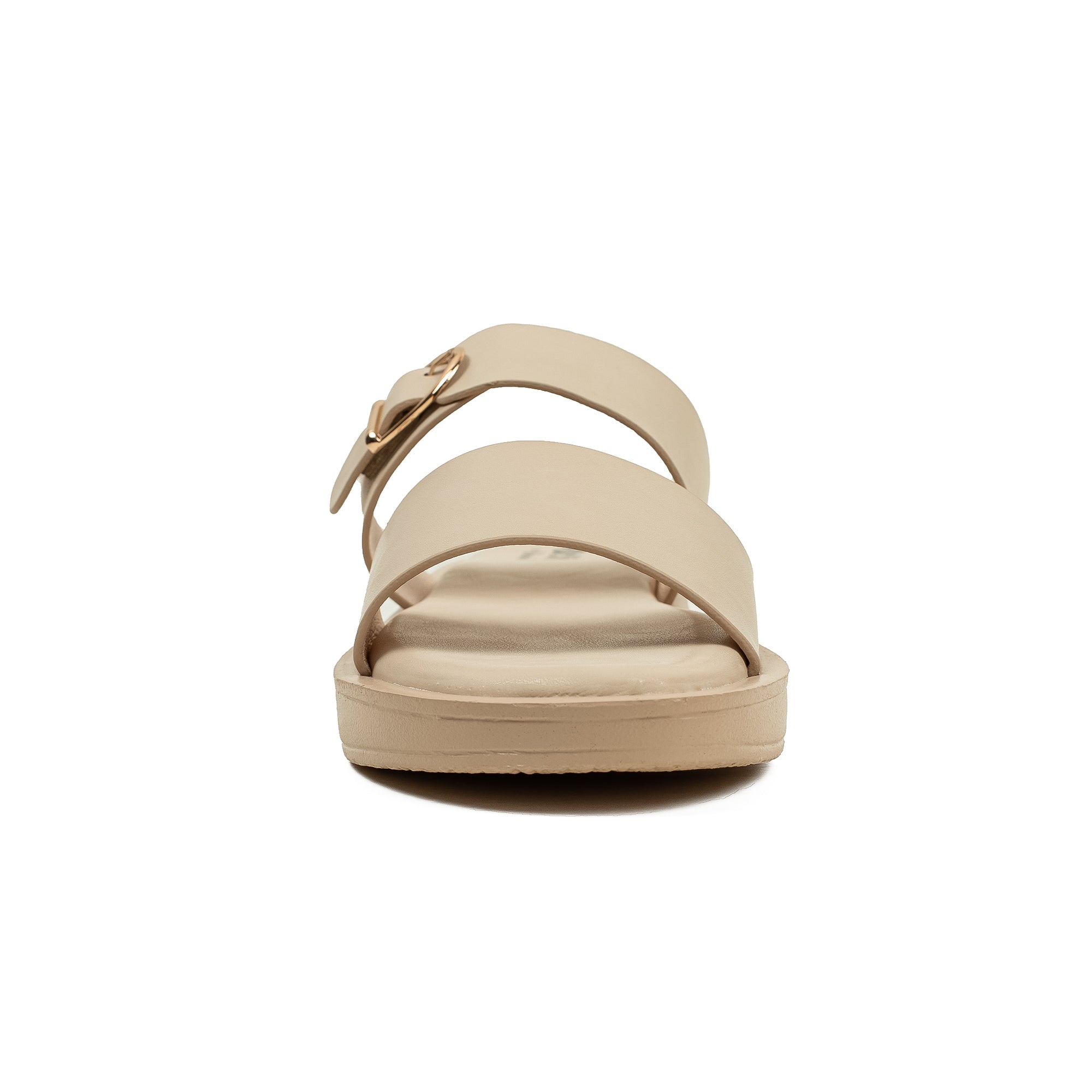 Ladies Dr. Vi Ultimate Comfort Beige Sandal | Stylish PU Upper with TPR Outsole and Cushioned Insole - Vibrantbd.com