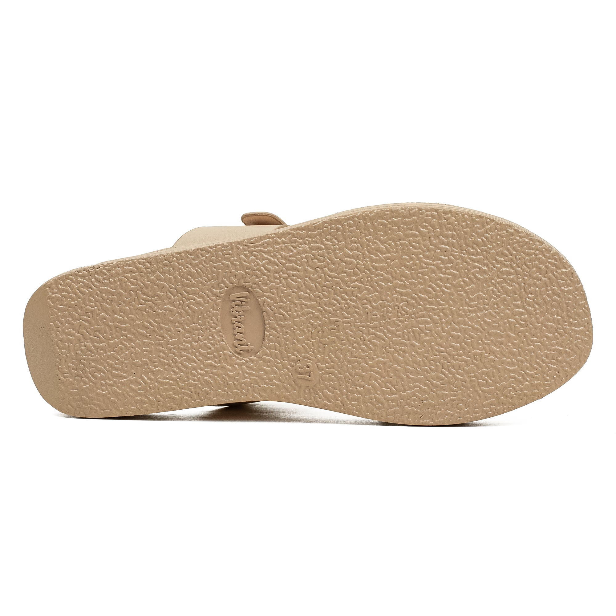Ladies Dr. Vi Ultimate Comfort Beige Sandal | Stylish PU Upper with TPR Outsole and Cushioned Insole - Vibrantbd.com