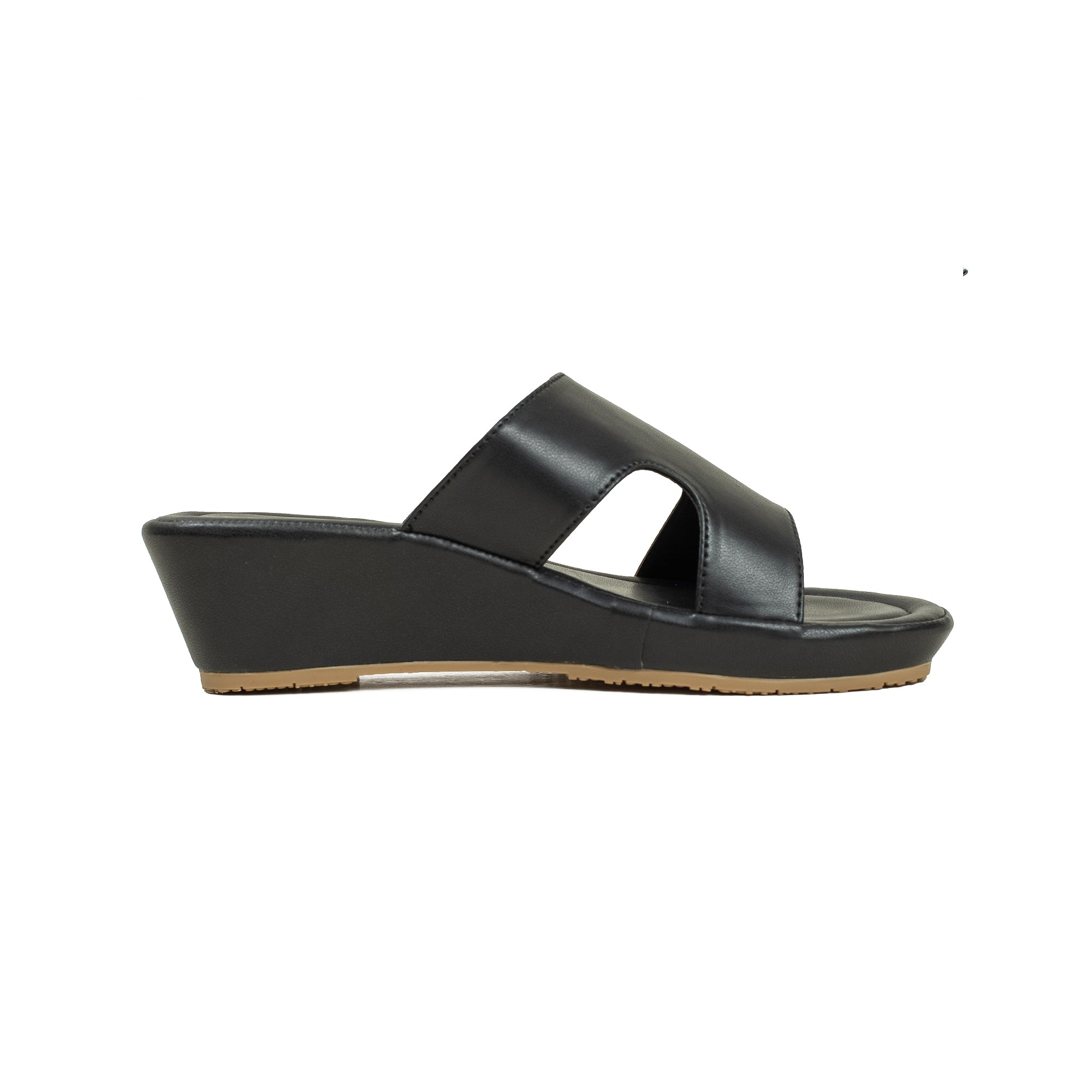 Vibrant Ladies Black Heel Sandal