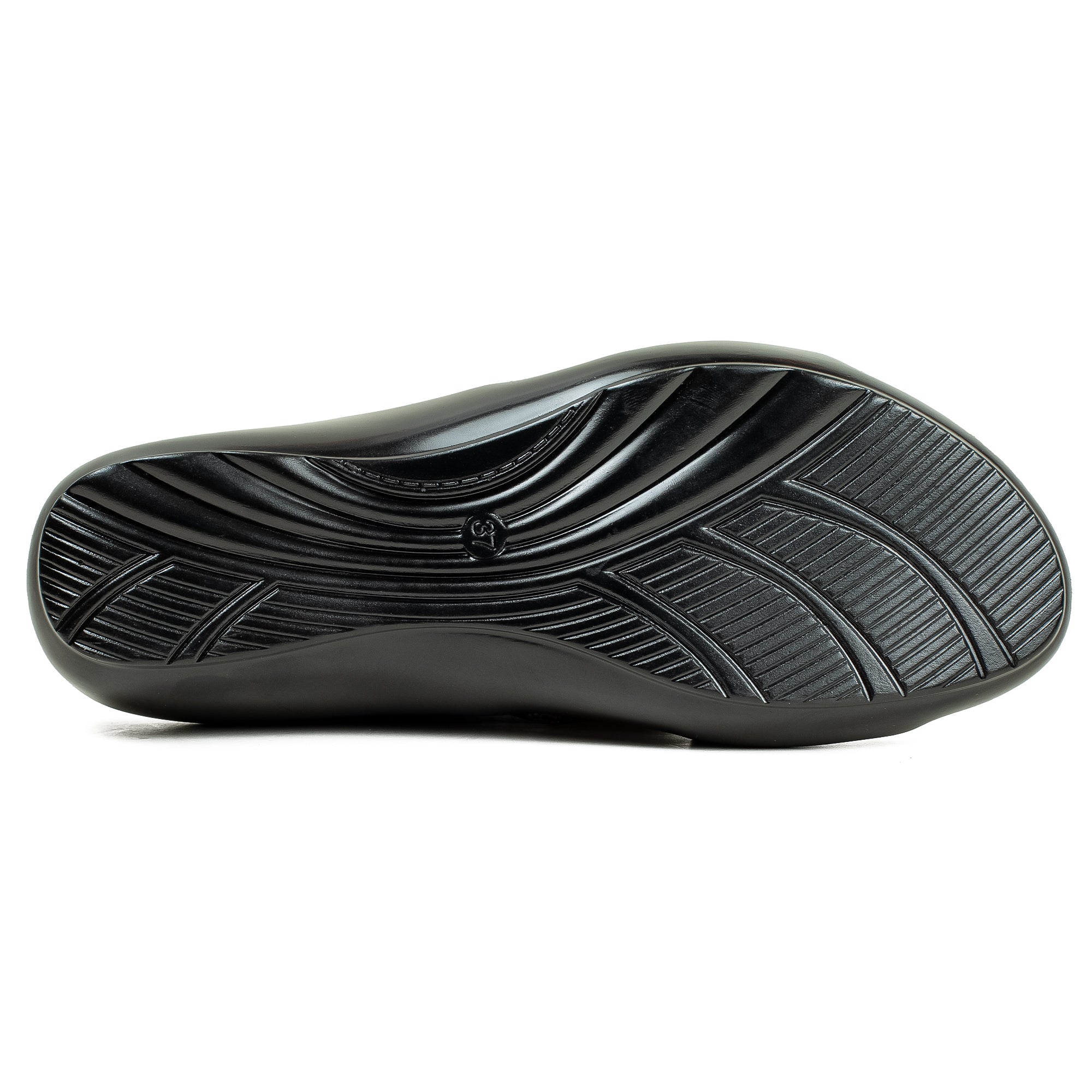 Vibrant Ladies’ Black Wedge Heel Sandal – Ultra Comfortable PU Leather Sandal with Cushioned Insole & PU Outsole - Vibrantbd.com