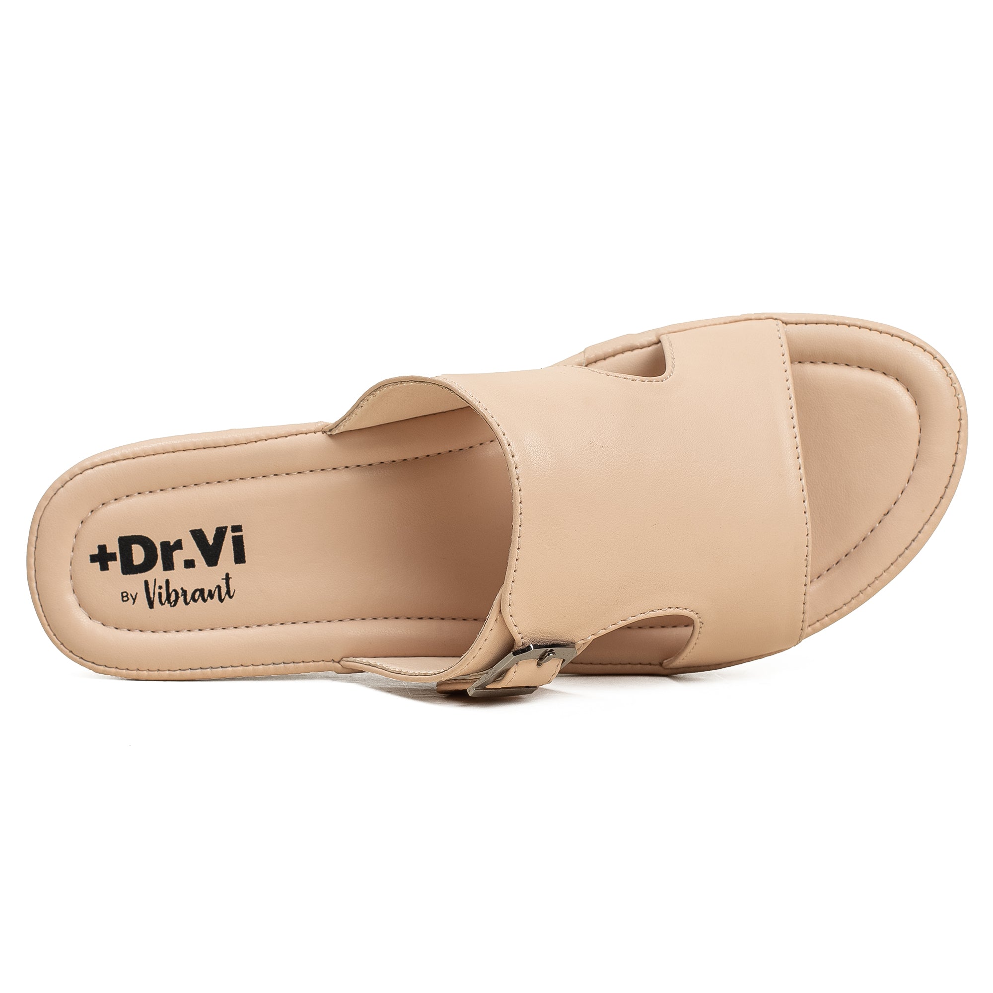 Vibrant Ladies Beige Heel Sandal - Vibrantbd.com