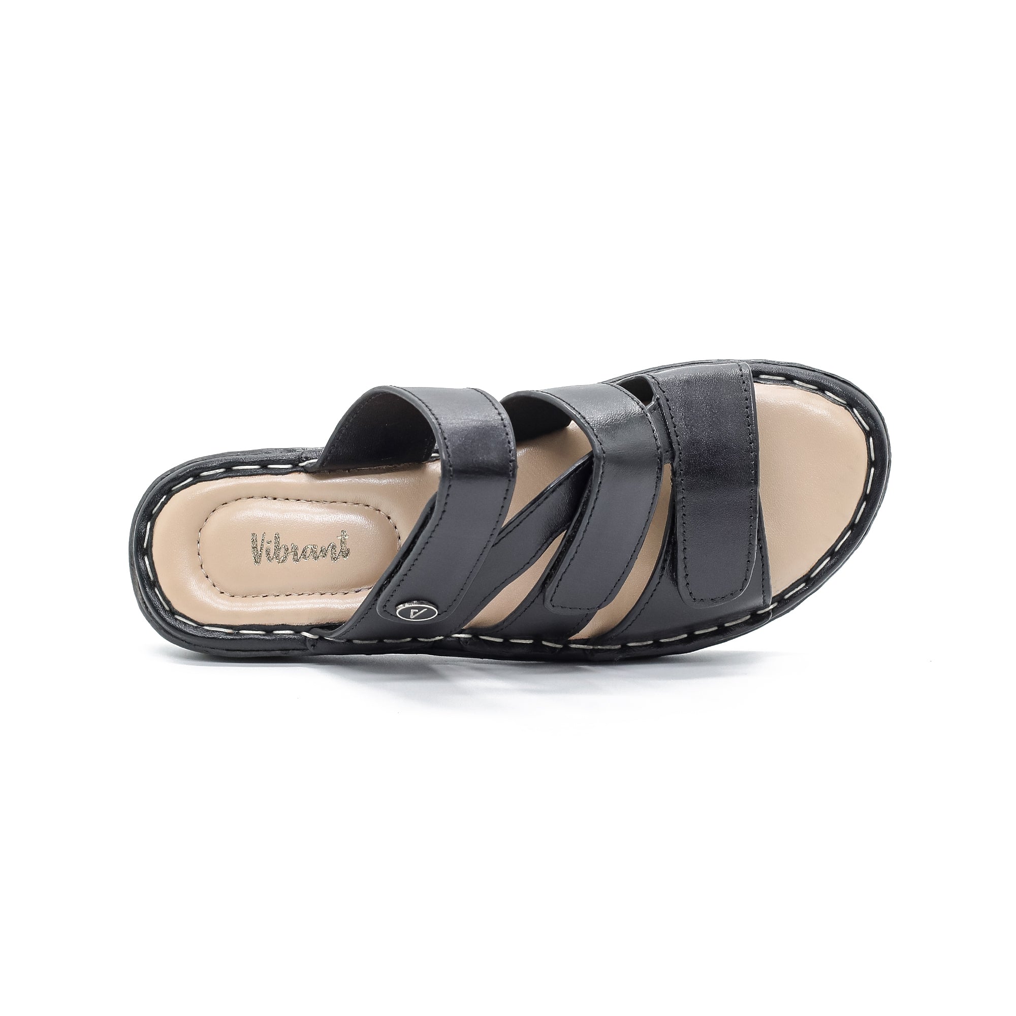 VIBRANT LADIES SUMMER LEATHER SANDAL - Vibrantbd.com