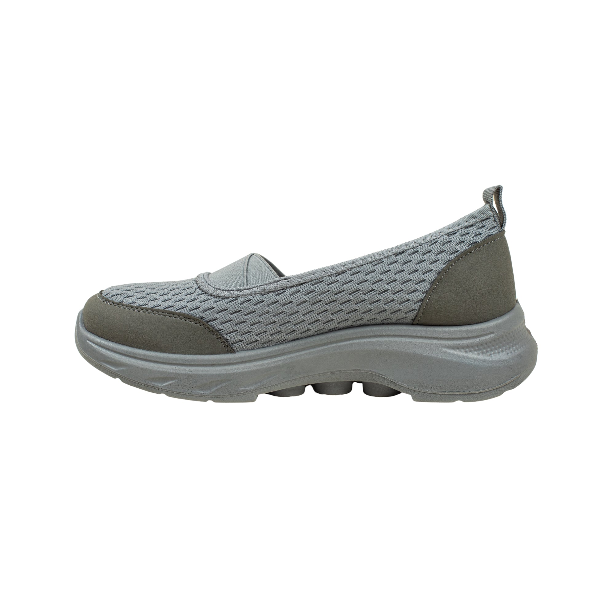 VIBRANT VELNORA LIGHT MOCHA GREY SHOES - Vibrantbd.com