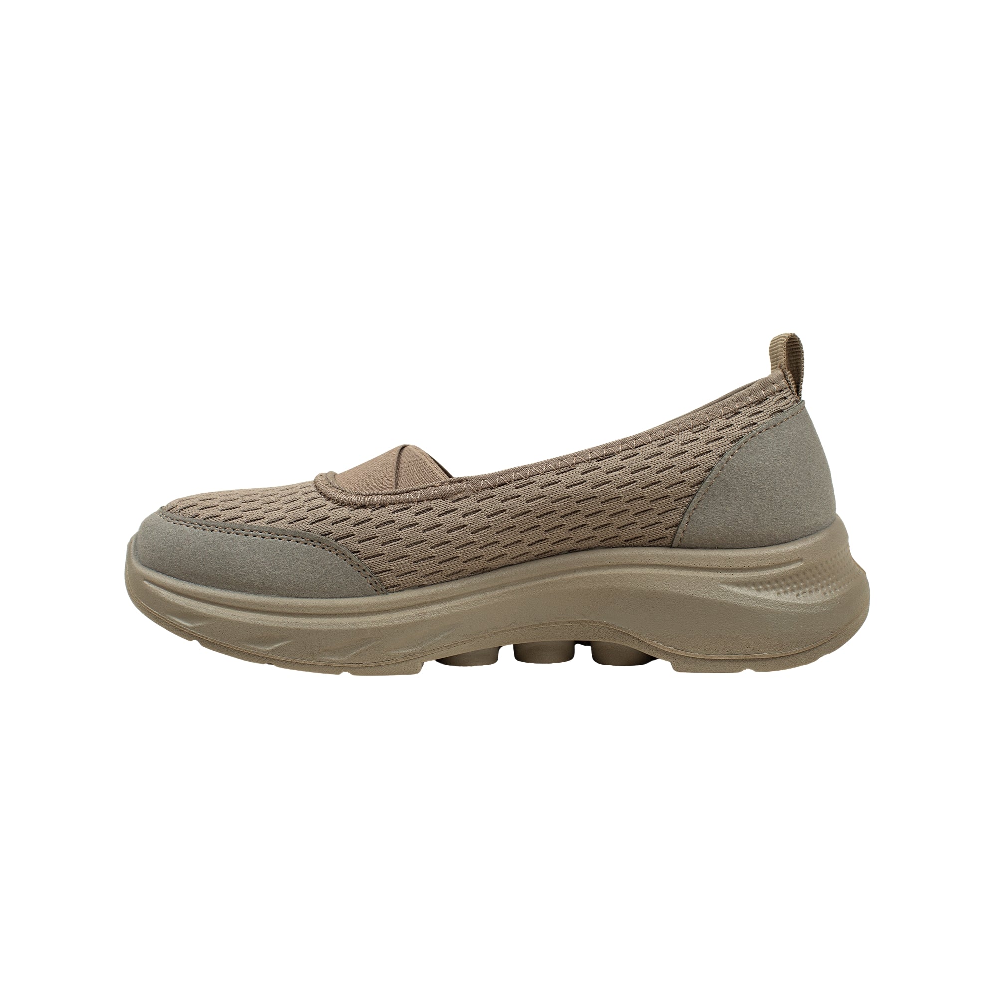 VIBRANT VELNORA LIGHT MOCHA BROWN SHOES - Vibrantbd.com