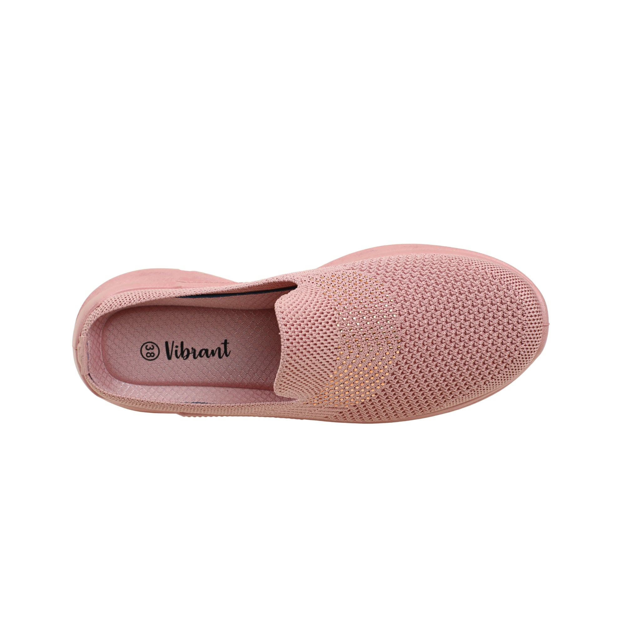 VIBRANT PINK AERO KNIT SLIP ON SHOES - Vibrantbd.com