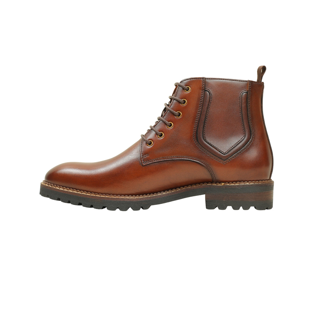 VIBRANT MEN'S GENUINE LEATHER LACE-UP BOOT - Vibrantbd.com