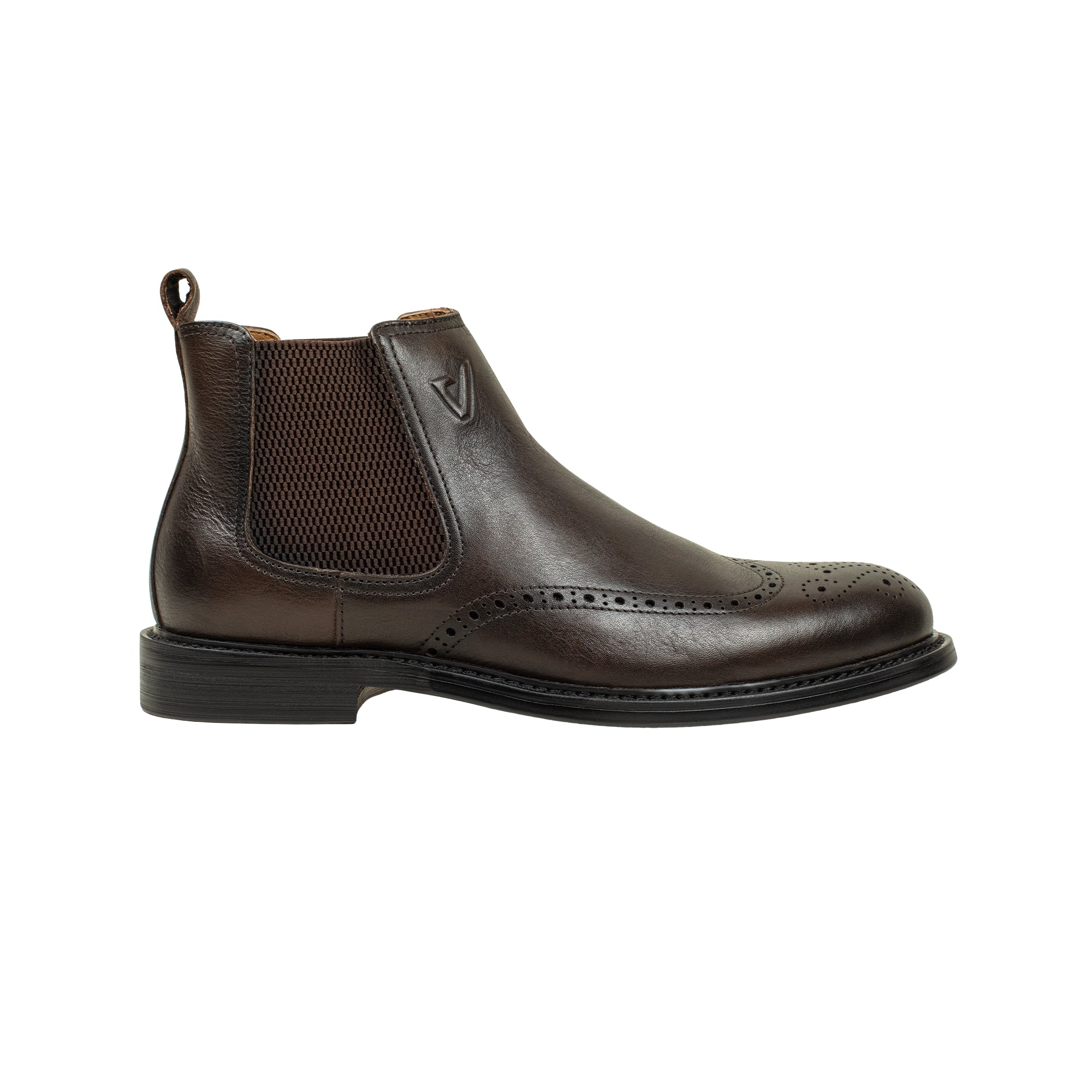VIBRANT MEN'S GENUINE LEATHER CHELSEA BOOT