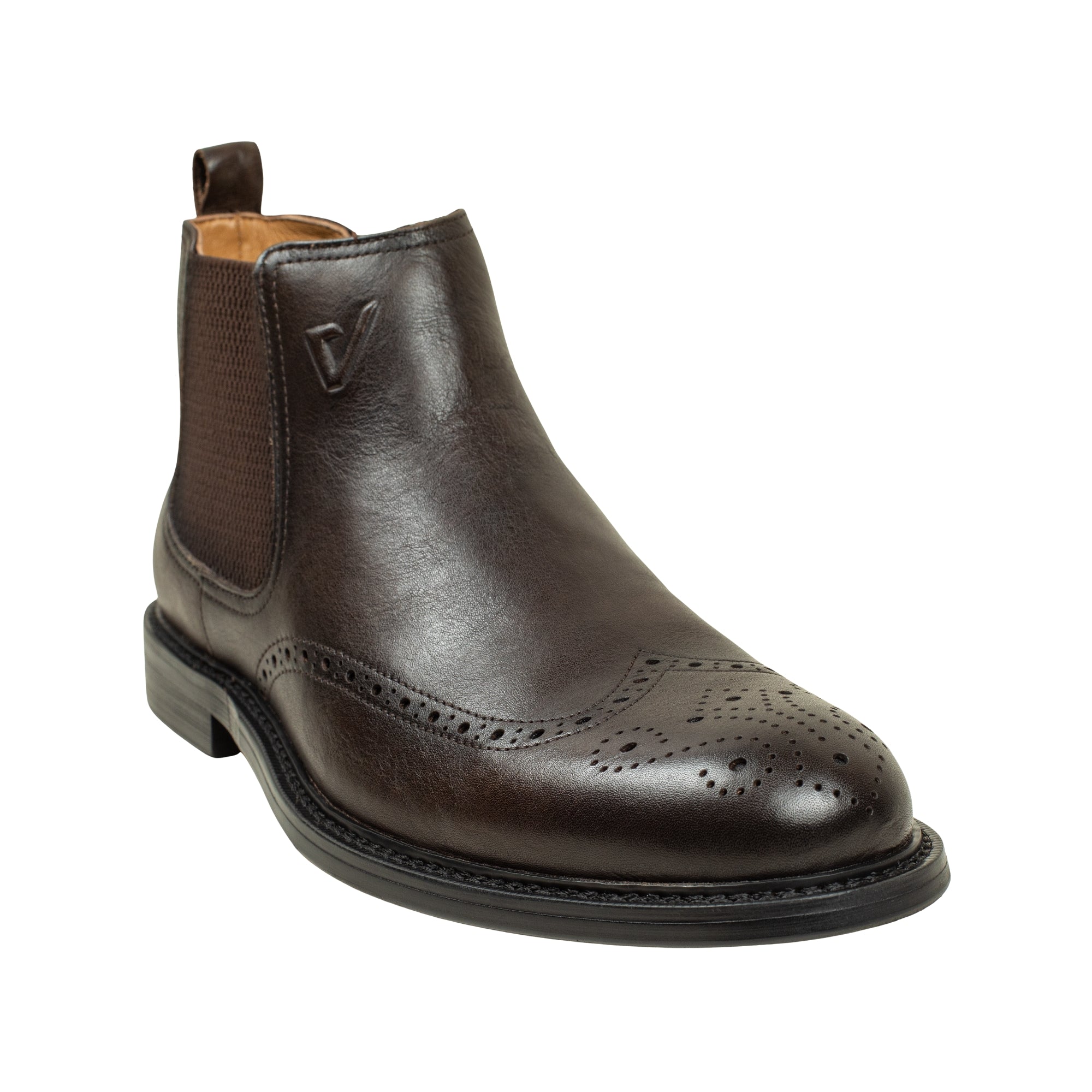 VIBRANT MEN'S GENUINE LEATHER CHELSEA BOOT